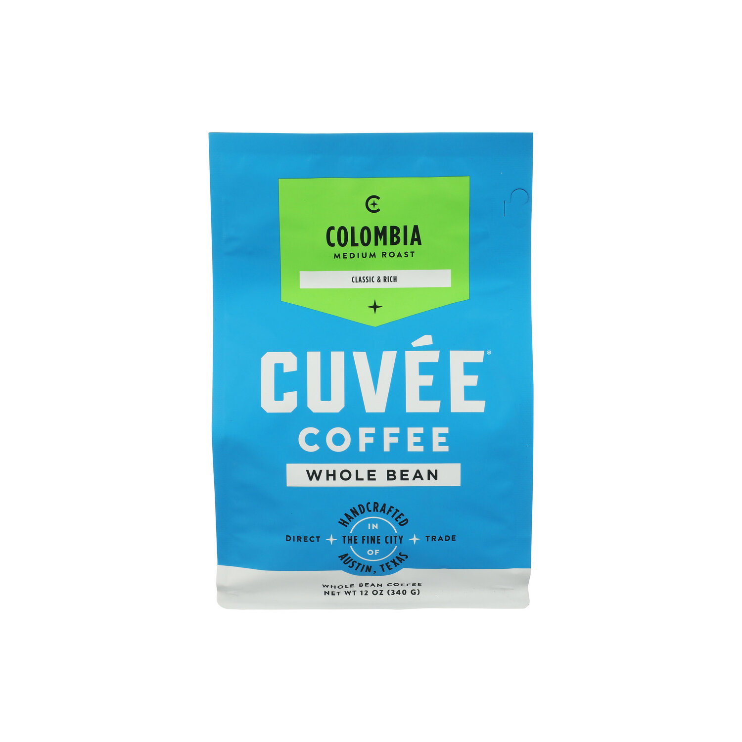 Cuvee Coffee Colombia Single Origin Whole Bean - 12 Ounce Image 1 of 2