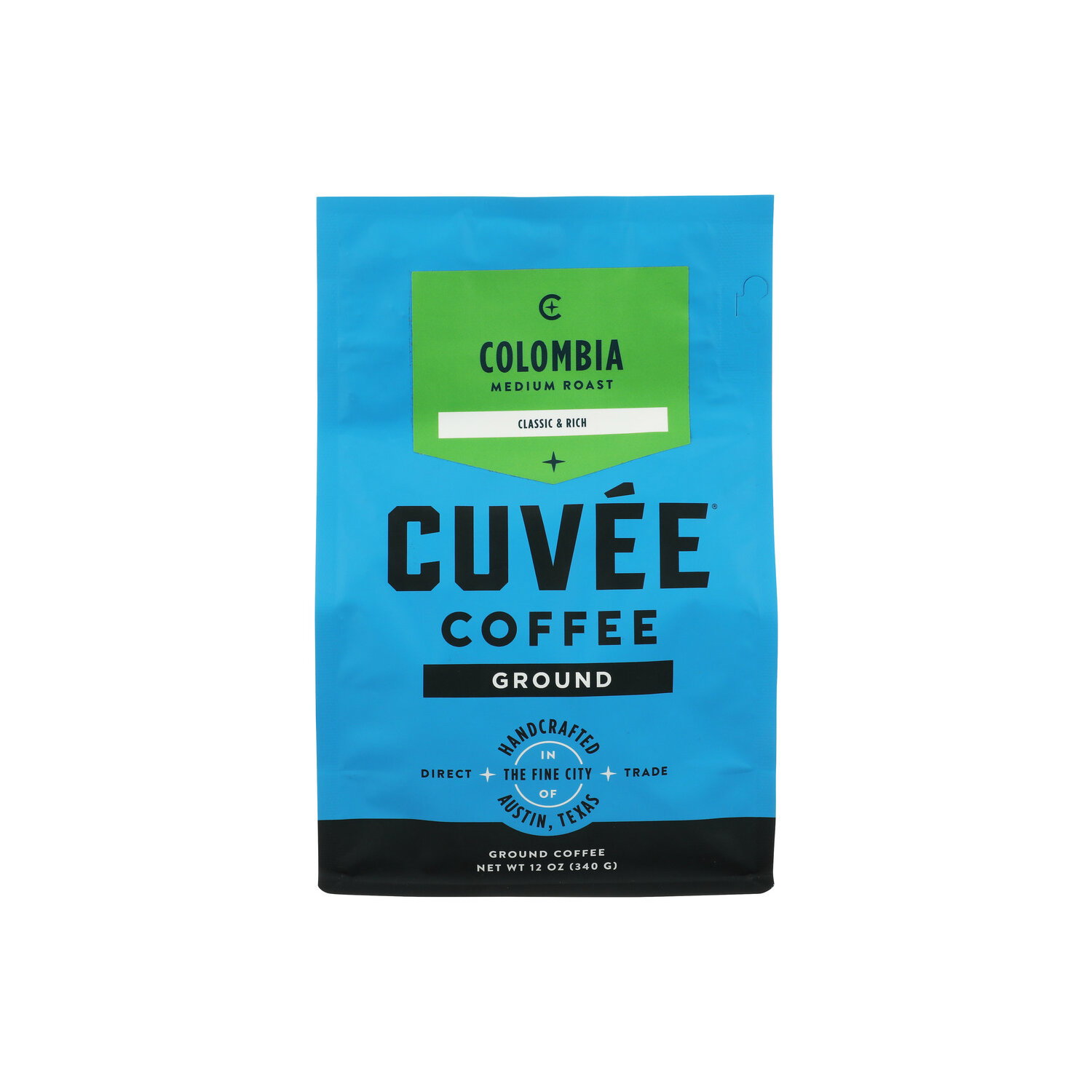 Cuvee Coffee Colombia Single Origin Medium Roast Ground Coffee - 12 Ounce Image 1 of 2