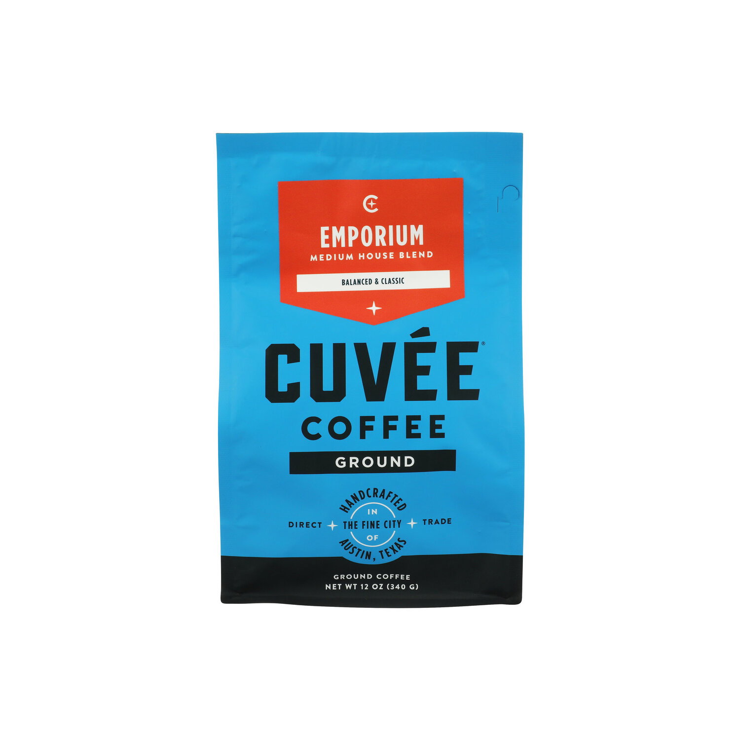 Cuvee Coffee Emporium Blend Ground - 12 Ounce Image 1 of 2