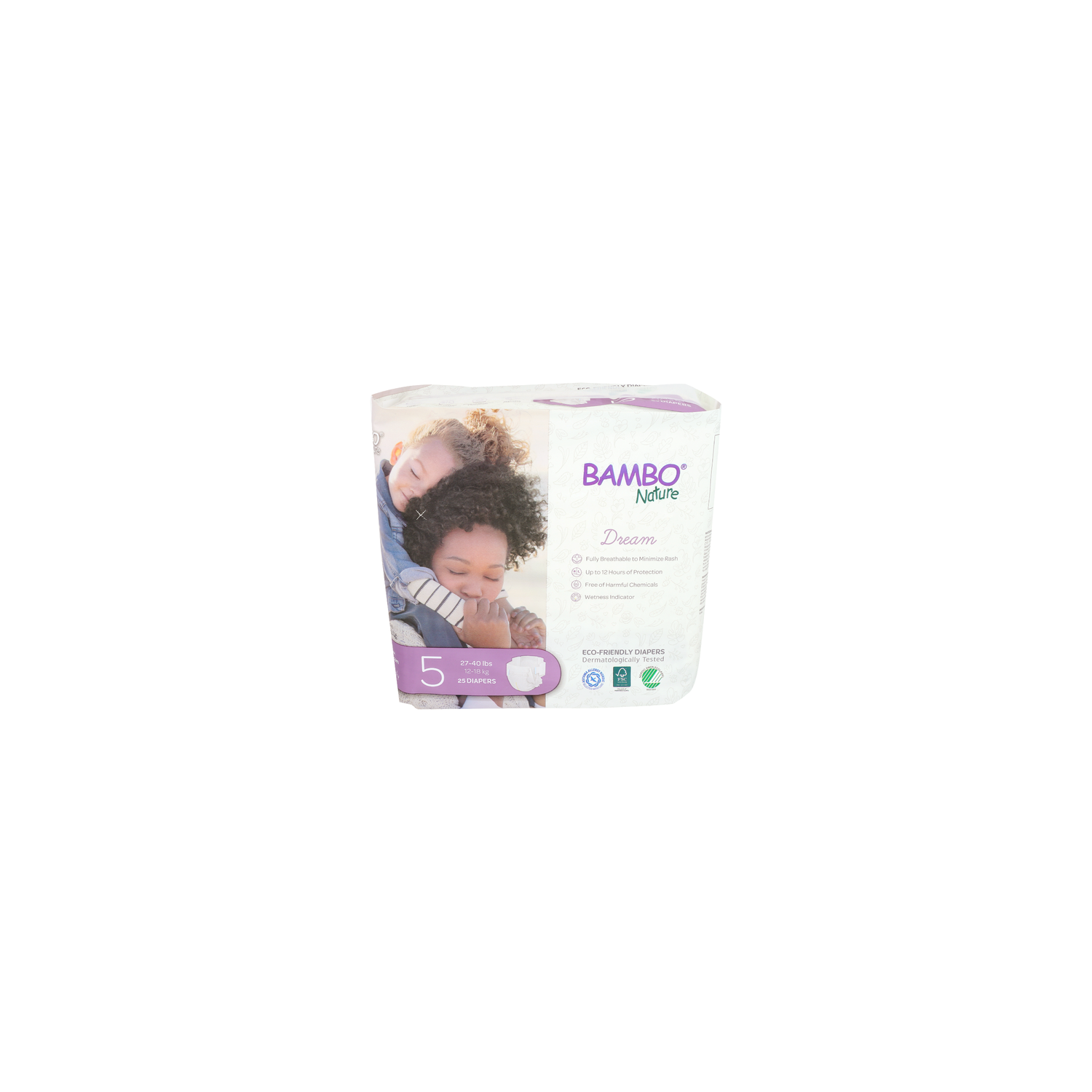 BAMBO NATURE Diapers Baby Size 5 - 25 Count Image 1 of 2