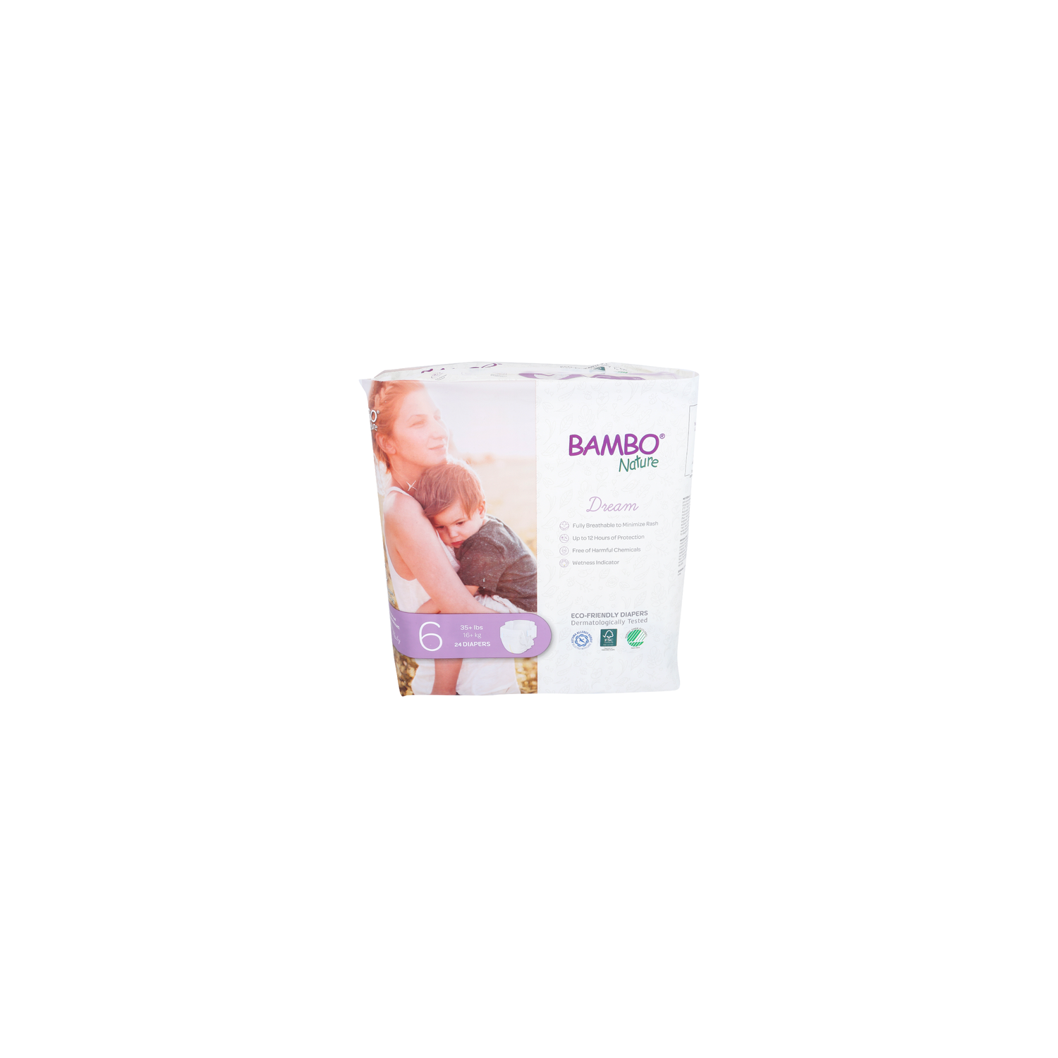 BAMBO NATURE Diapers Baby Size 6 - 24 Count Image 1 of 2