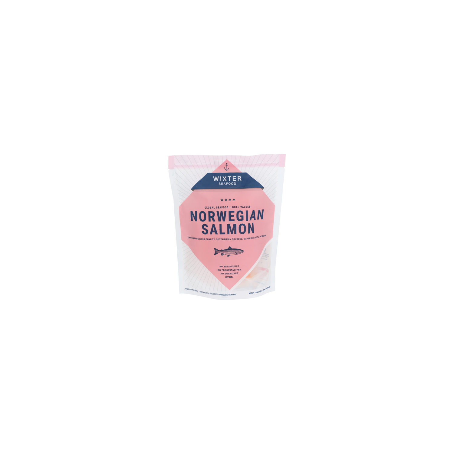 Wixter Seafood Norwegian Salmon - 6 Ounce - 2 Count Image 1 of 4