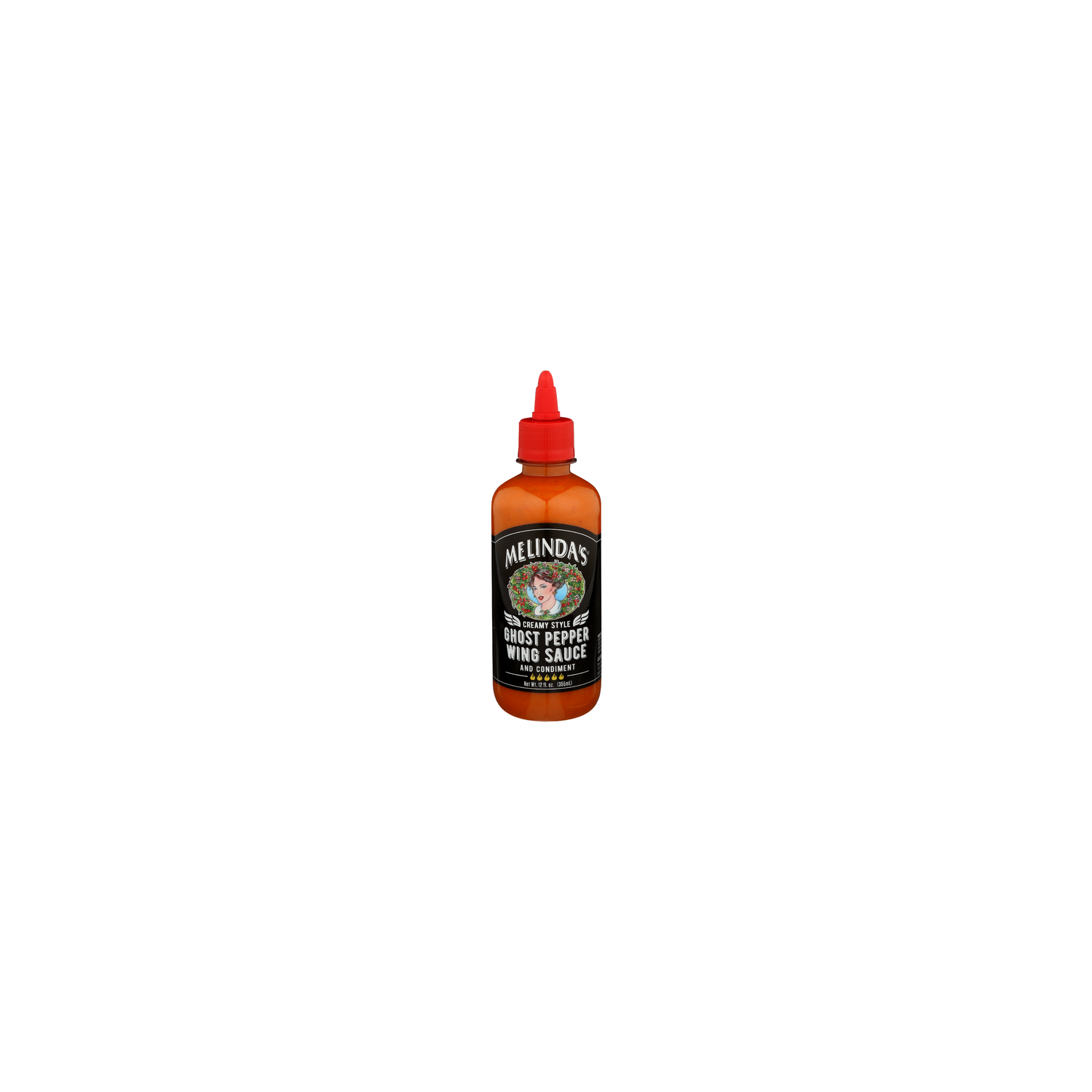 MELINDA's Creamy Style Ghost Pepper Wing Sauce And Condiment - 12 Fluid Ounce Image 1 of 4