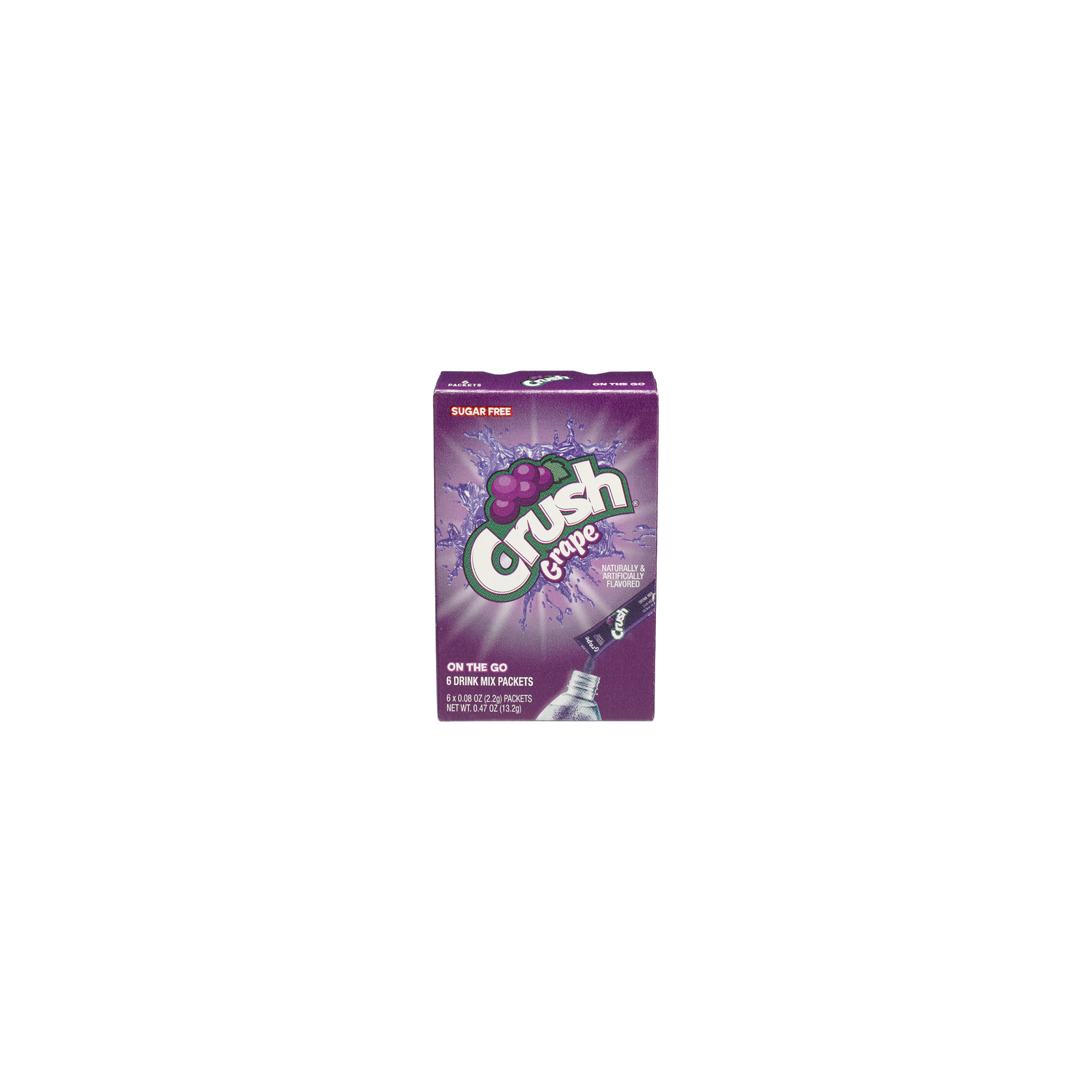 Crush Grape Drink Mix Packets - 0.078 Ounce - 6 Count Image 1 of 4