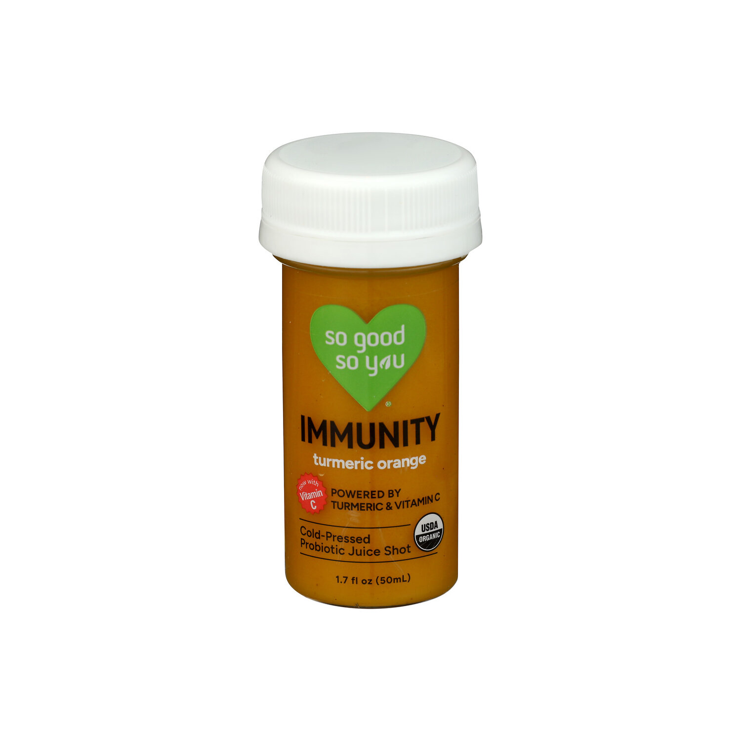 So Good So You Immunity Turmeric Orange Probiotic Juice Shot - 1.7 Fluid Ounce Image 1 of 4