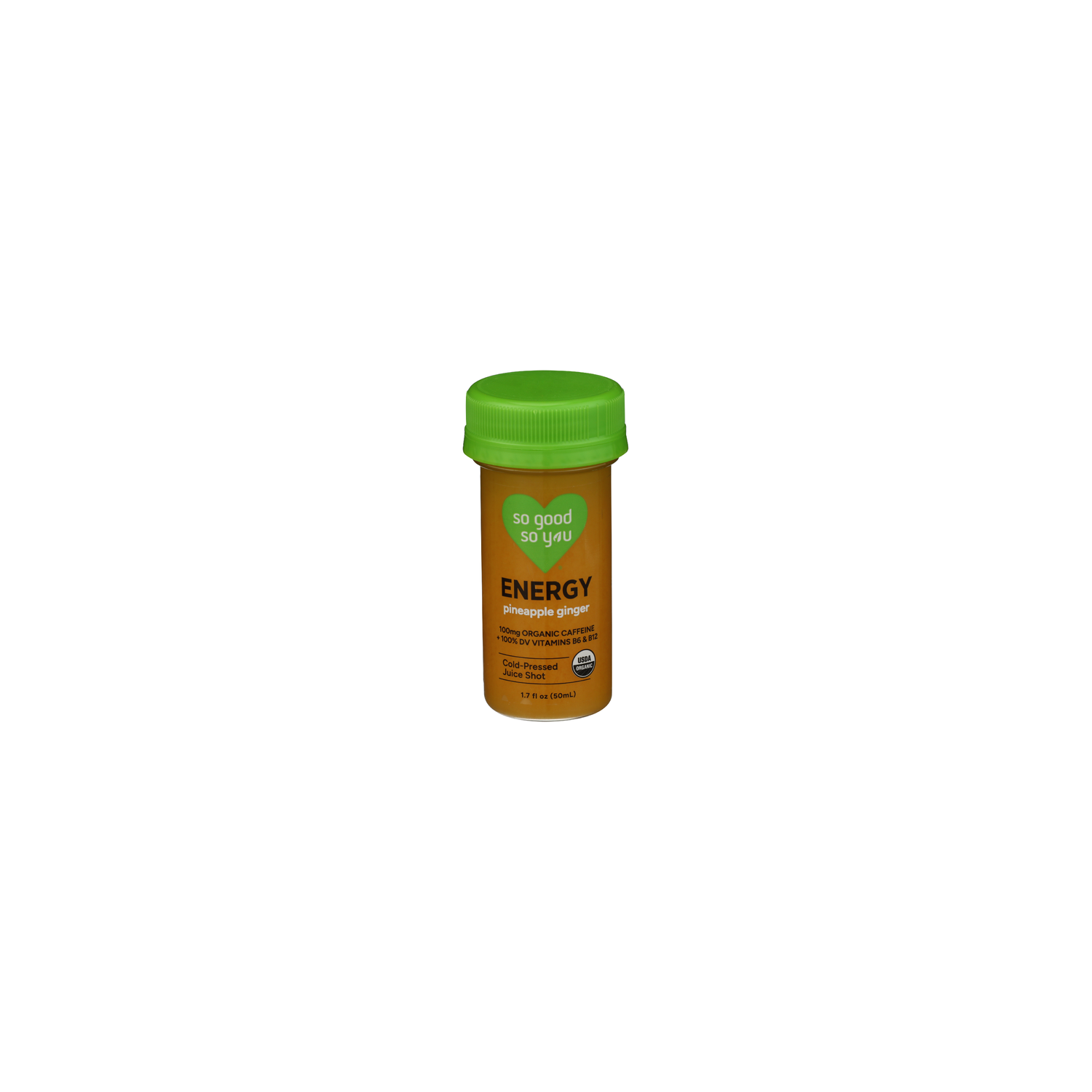 So Good So You Energy Pineapple Ginger Probiotic Juice Shot - 1.7 Fluid Ounce Image 1 of 4