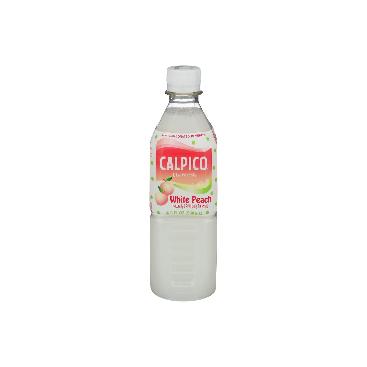 Calpico White Peach Non Carbonated Japanese Soft Drink - 16.9 Fluid Ounce Image 1 of 4