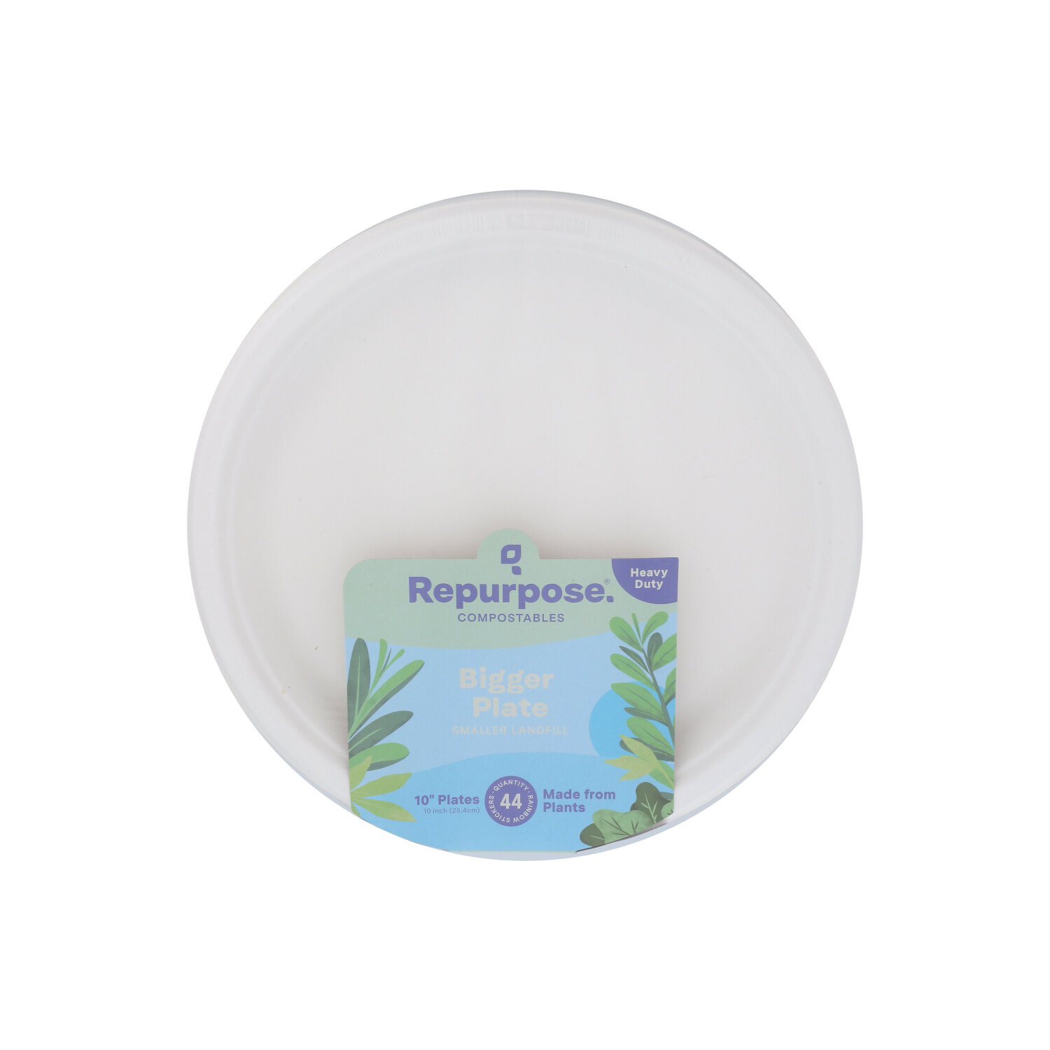 Repurpose Plates Bagasse - 44 Count Image 1 of 2