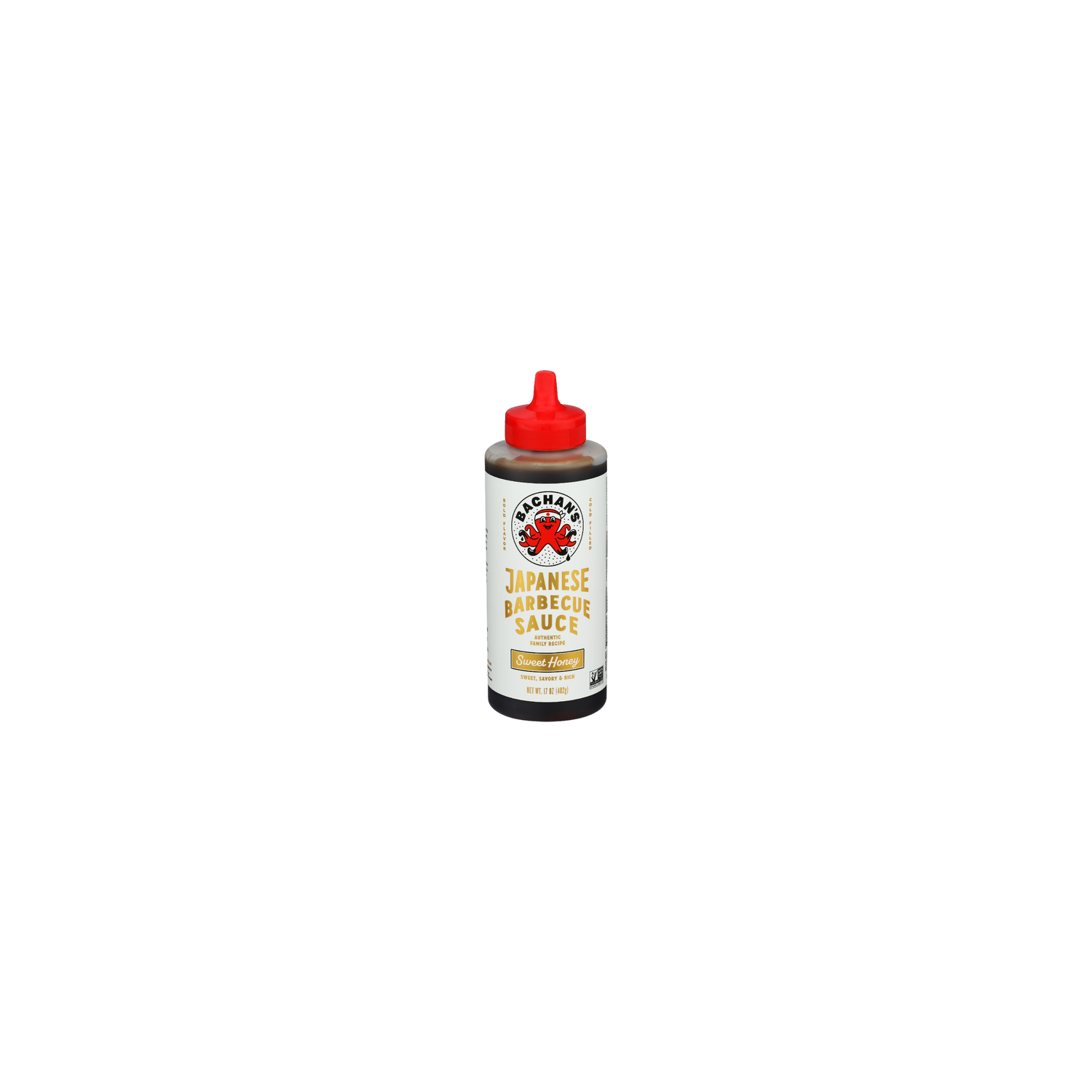 BACHAN's Sweet Honey Japanese BBQ Sauce - 17 Ounce Image 1 of 4