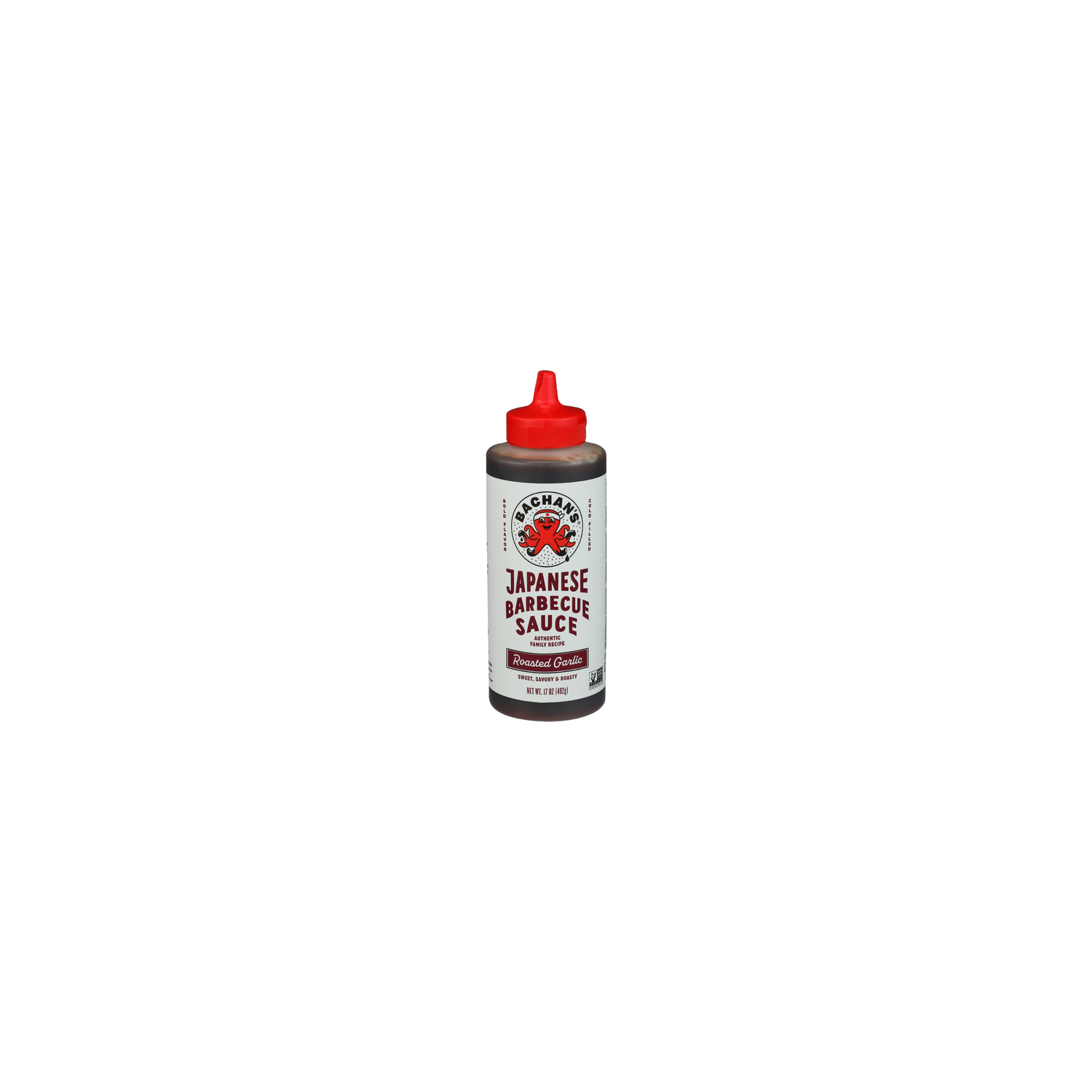 BACHAN's Hot Roasted Garlic Barbecue Sauce - 17 Ounce Image 1 of 4