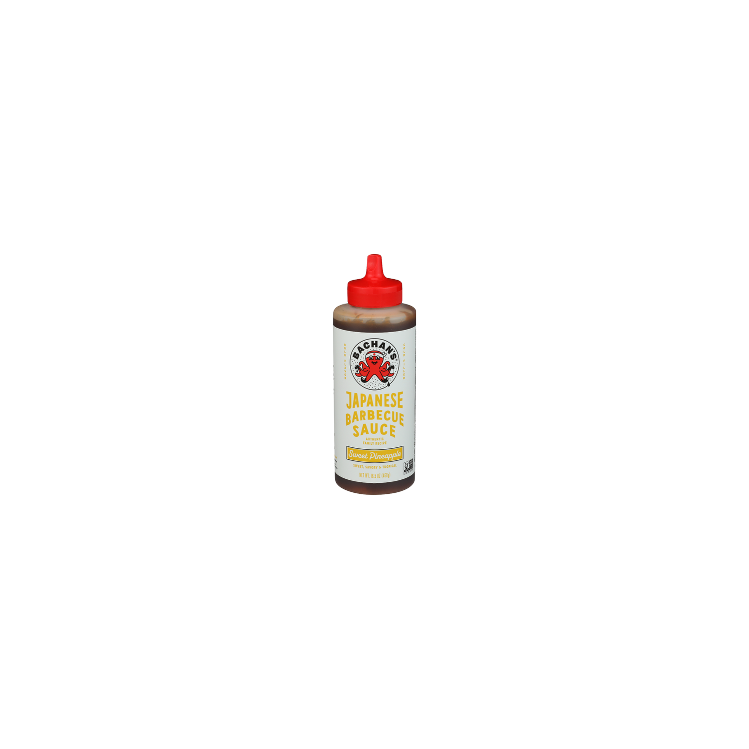 BACHAN's Hot Sweet Pineapple Barbecue Sauce - 16.5 Ounce Image 1 of 4