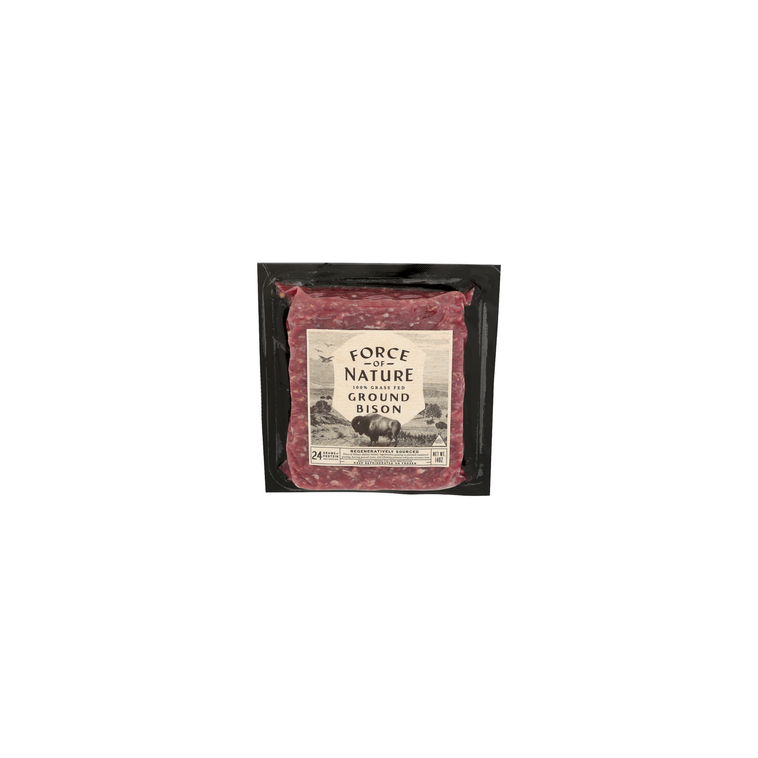 Force Of Nature Ground Bison - 14 Ounce Image 1 of 4