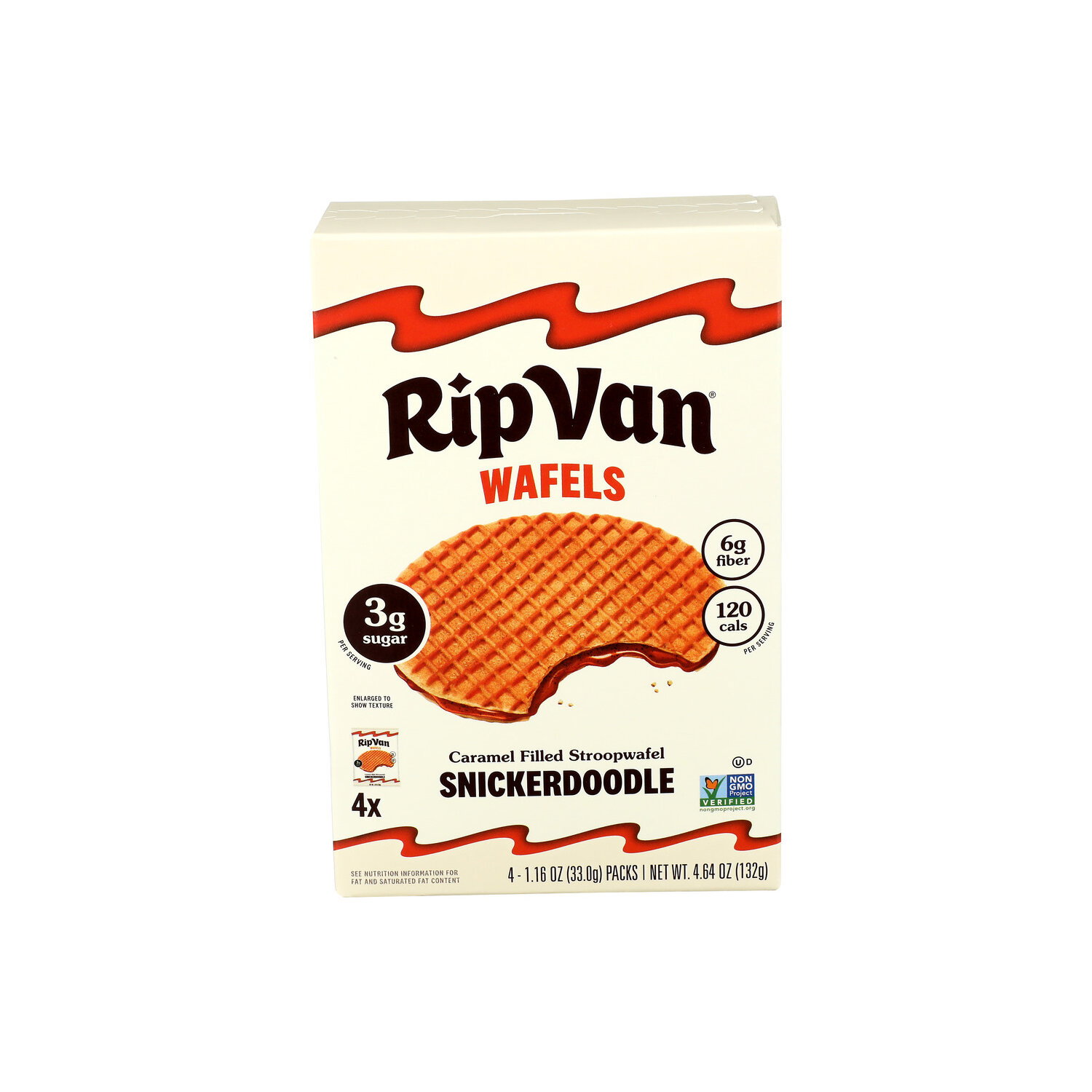 Rip Van Wafel Snickerdoodle - 1.16 Ounce - 4 Count Image 1 of 3
