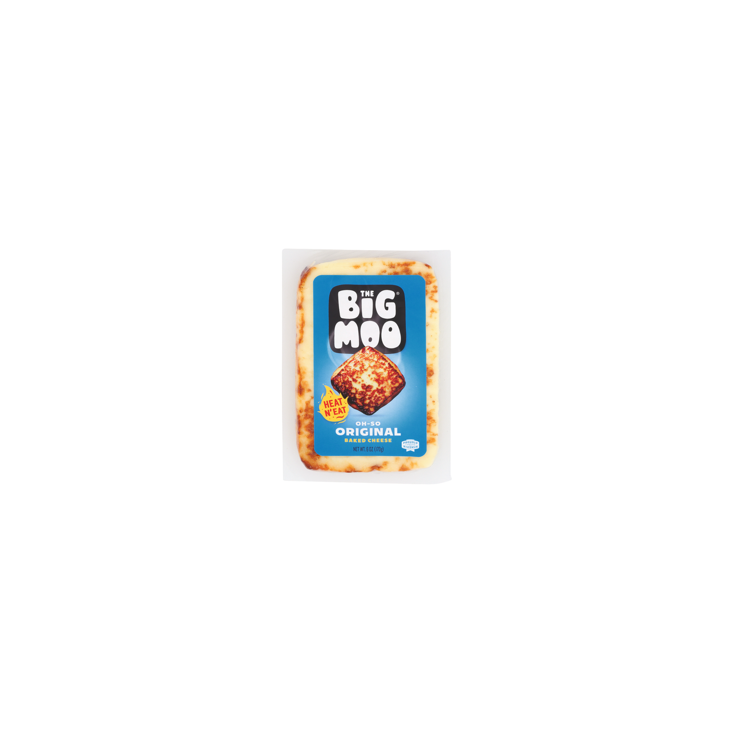 The Big Moo Oh-So Original Baked Cheese - 6 Ounce Image 1 of 4