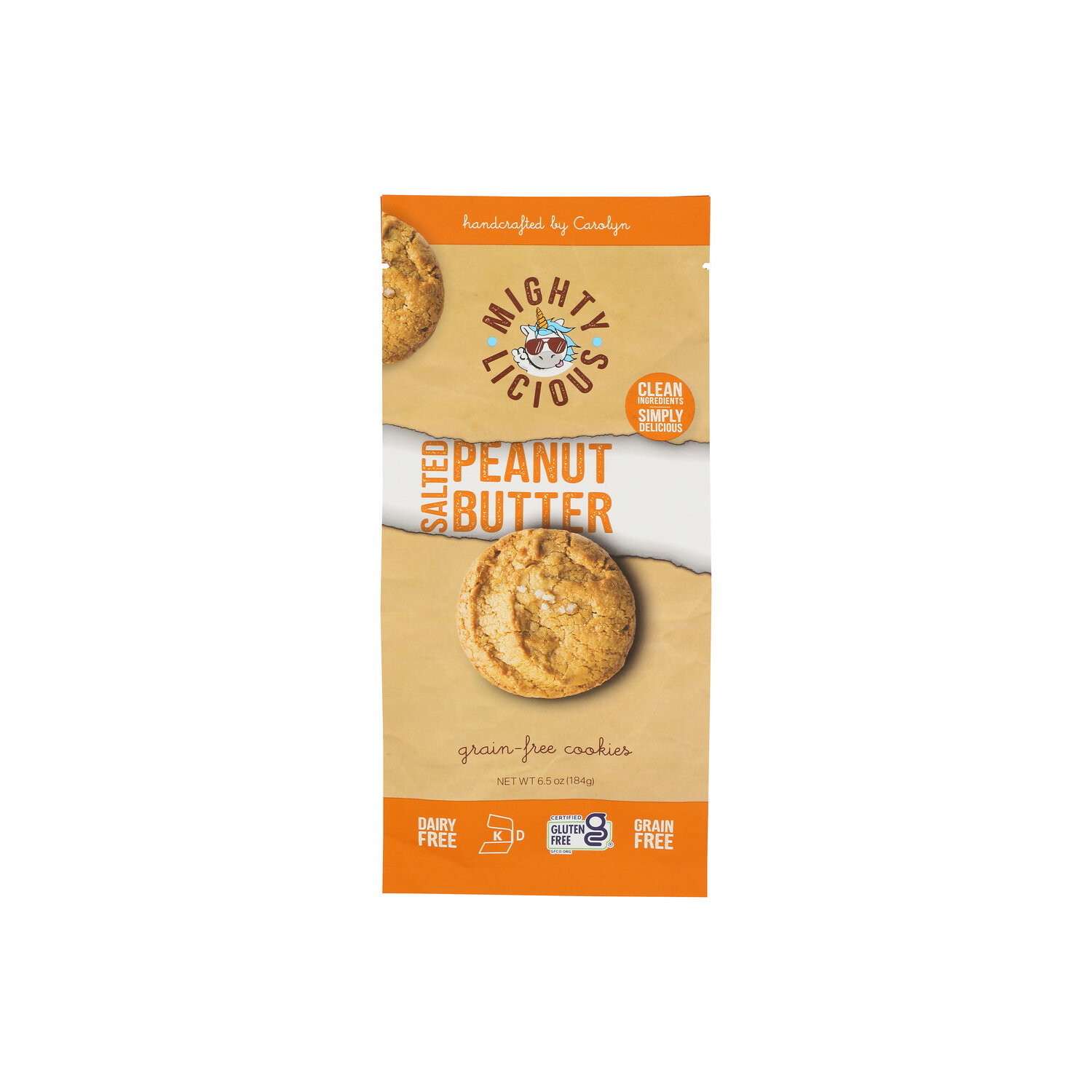 Mightylicious Cookie Peanut Butter - 6.5 Ounce Image 1 of 4