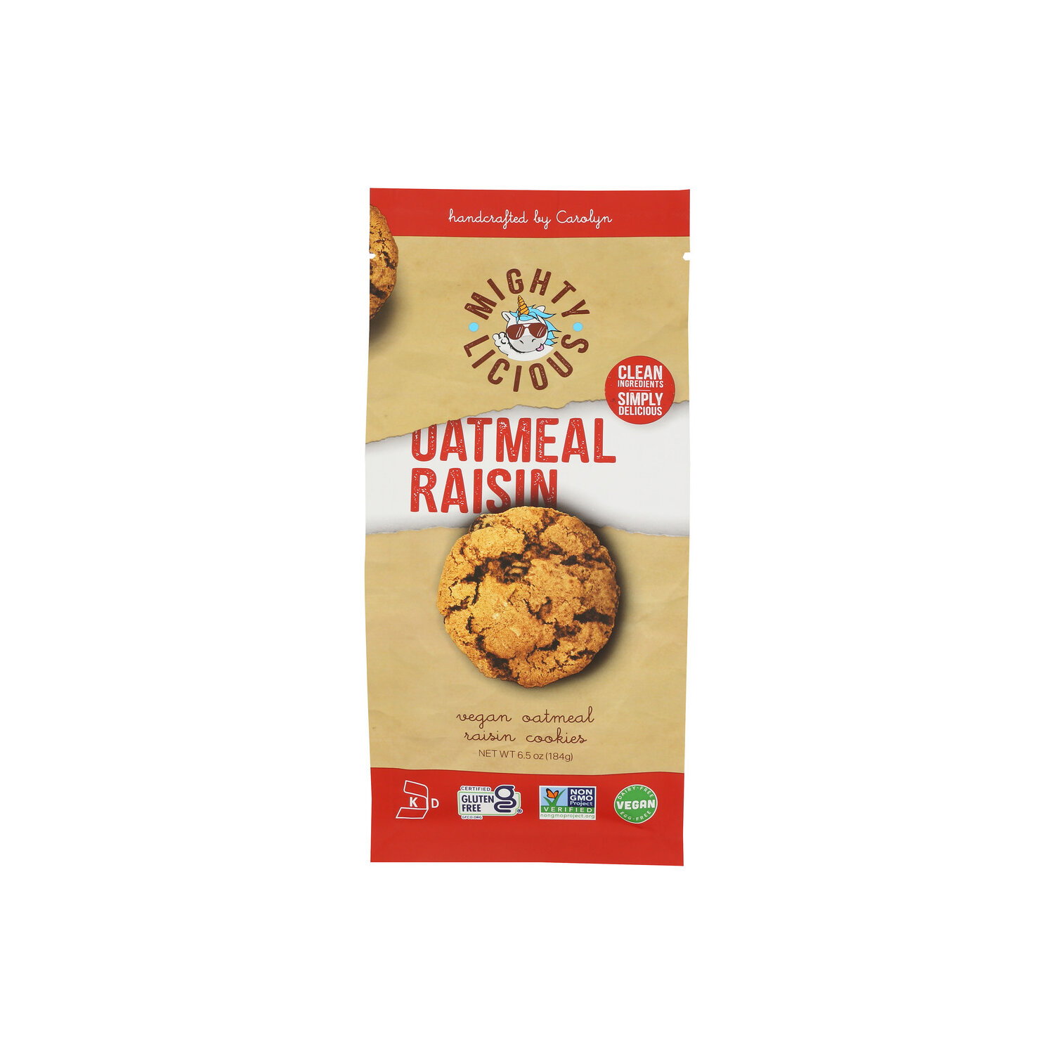 Mightylicious Cookie Oatmeal Raisin - 6.5 Ounce Image 1 of 4