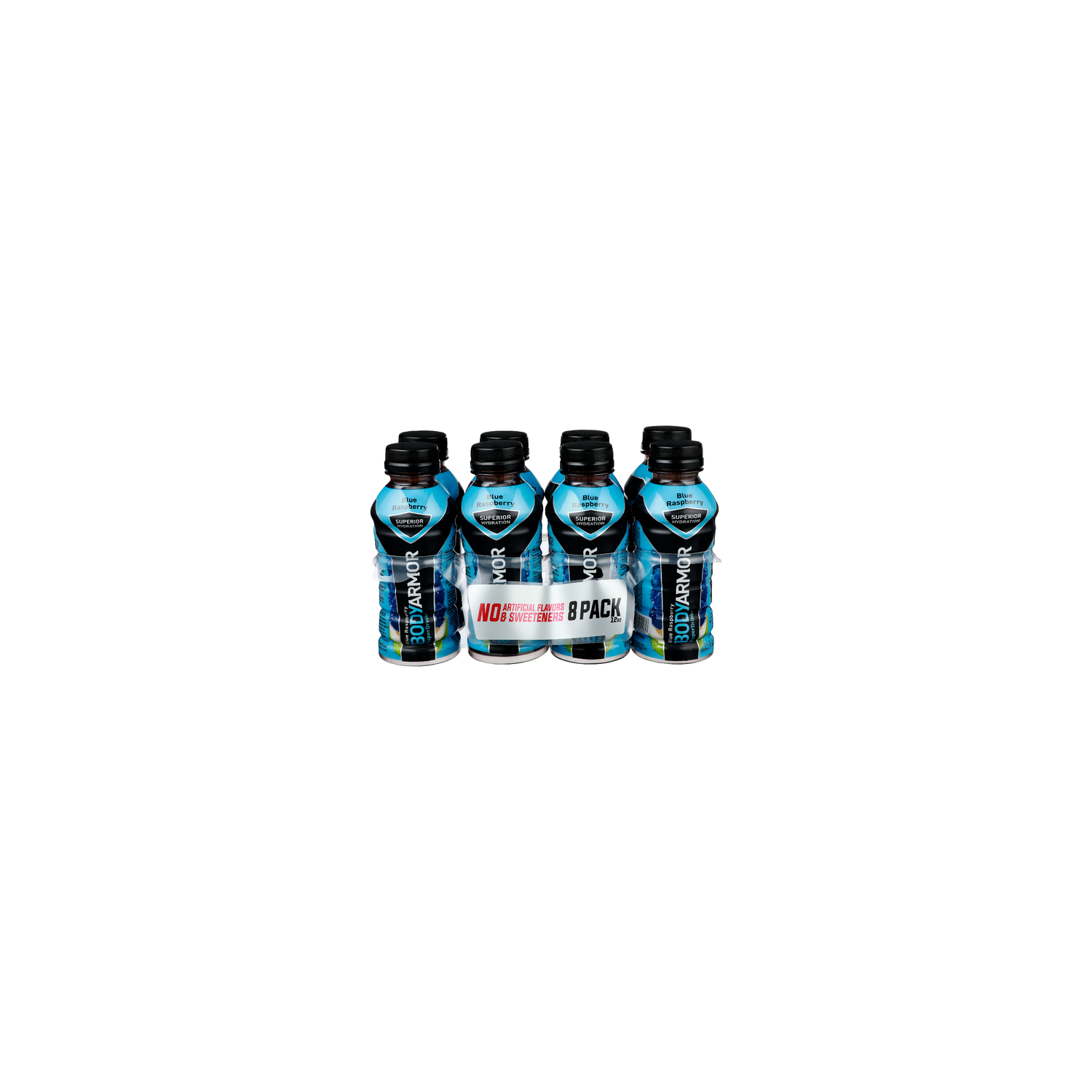 Bodyarmor Superdrink Blue Raspberry - 12 Fluid Ounce - 8 Count Image 1 of 4