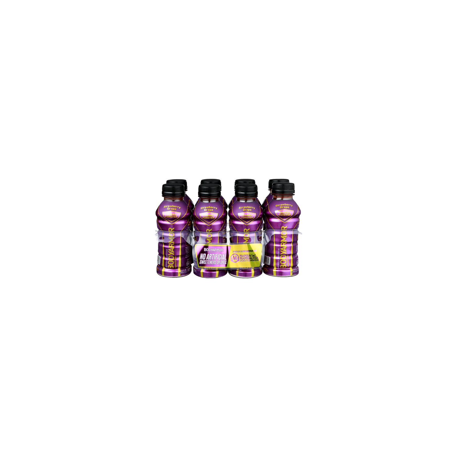 Bodyarmor Superdrink Strawberry Grape - 12 Fluid Ounce - 8 Count Image 1 of 4