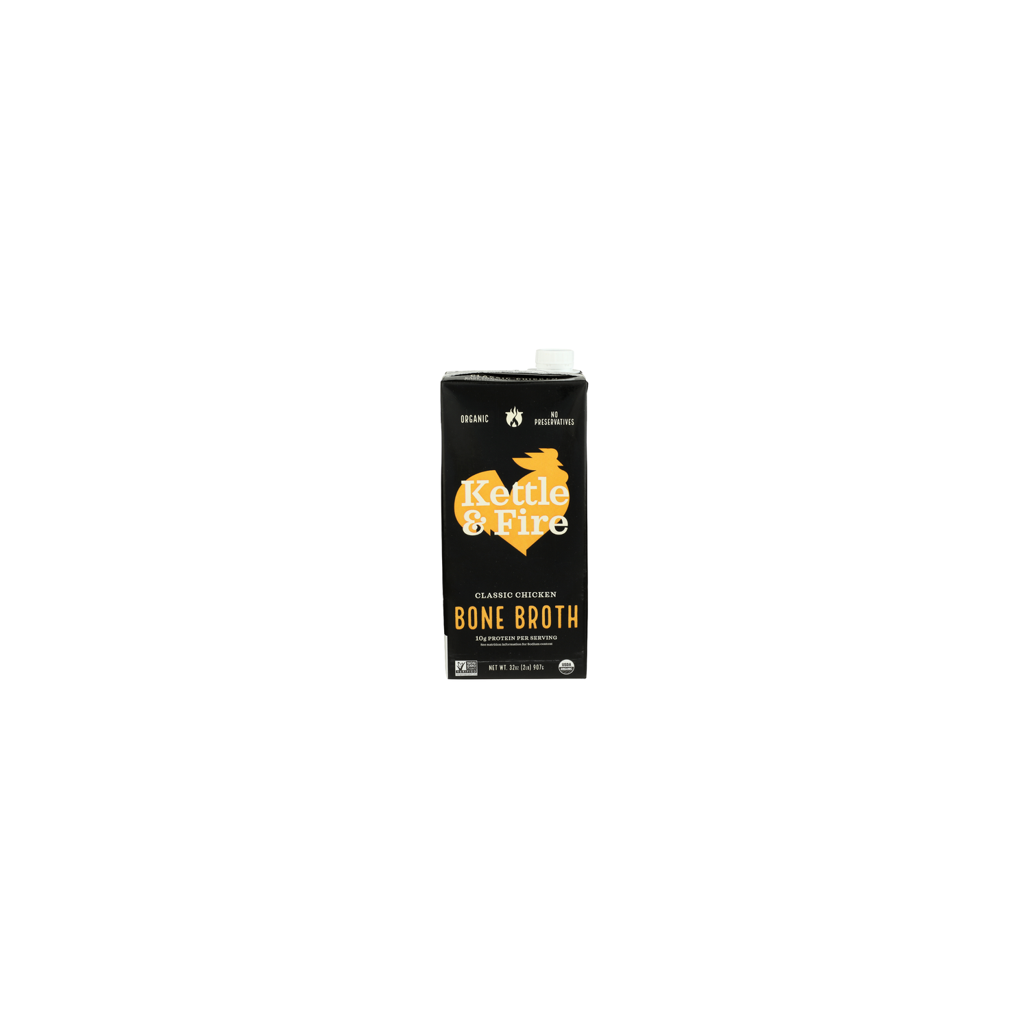 KETTLE & FIRE Chicken Bone Broth Classic - 32 Ounce Image 1 of 4