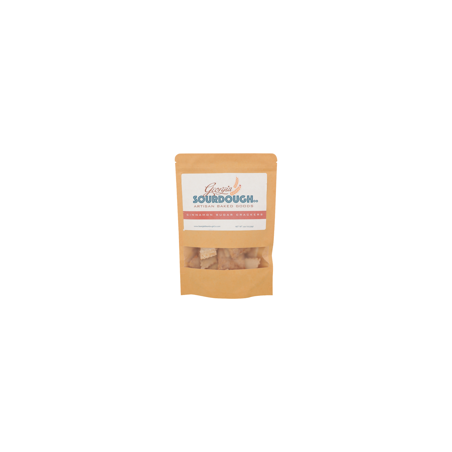 Georgia Sourdough Co Cinnamon Sugar Crackers - 4 Ounce Image 1 of 4