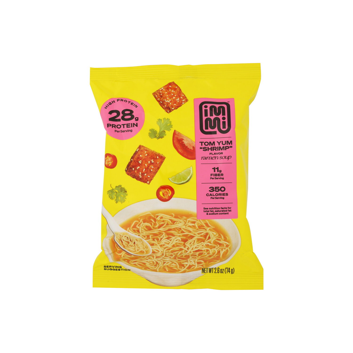 Immi Tom Yum Shrimp Ramen - 2.6 Ounce - FRESH by Brookshire's