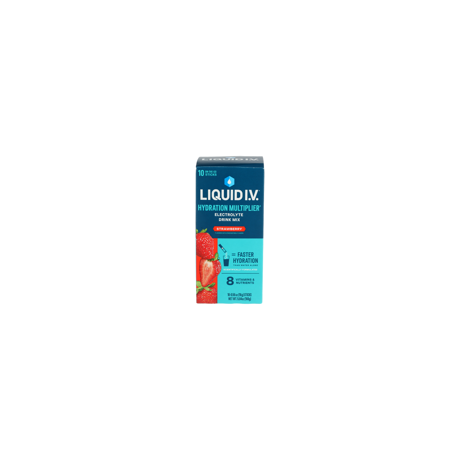 Liquid I.V. Hydration Multiplier Electrolyte Drink Mix - 0.56 Ounce - 10 Count Image 1 of 3