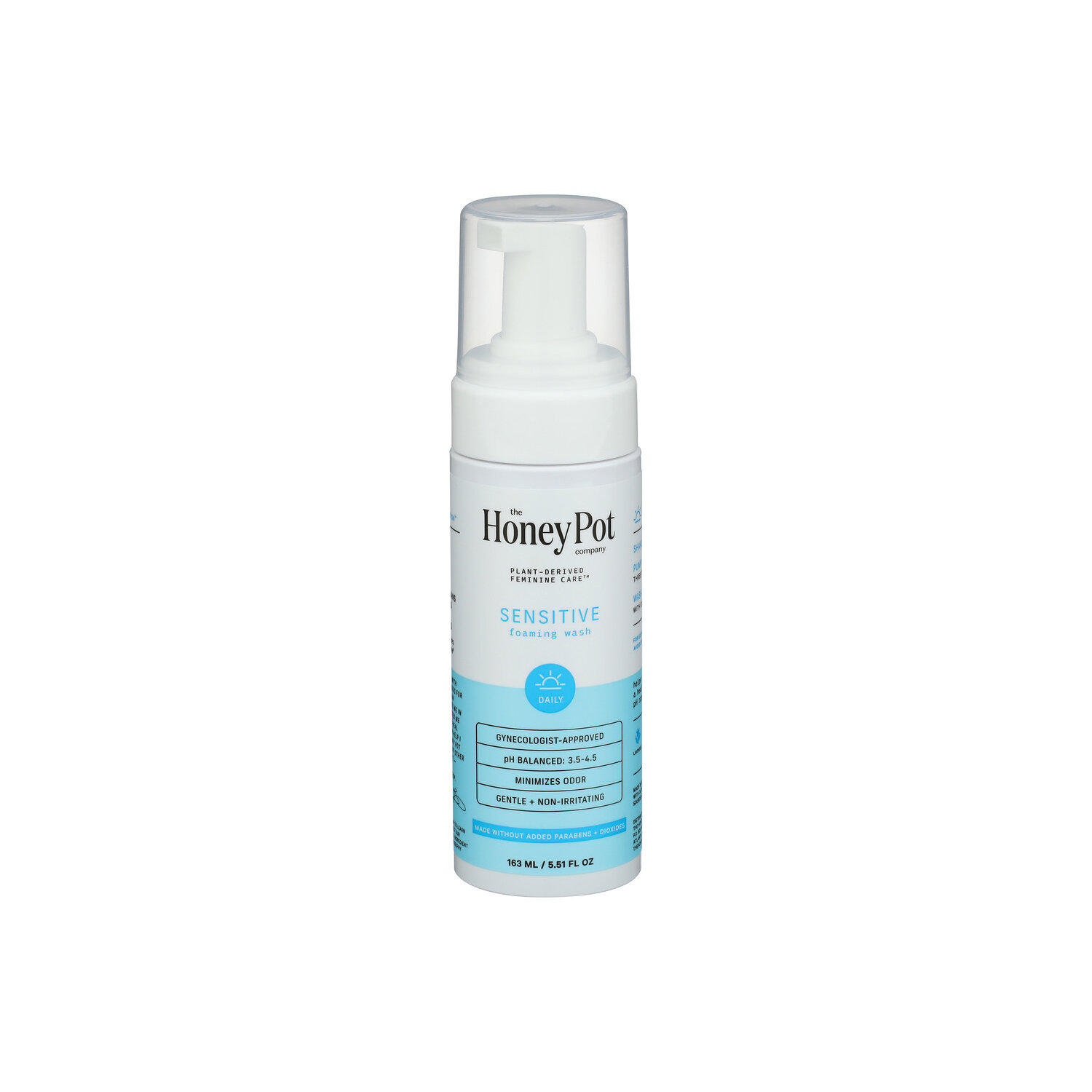 The Honey Pot Company Sensitive Foaming Wash - 163 ml Image 1 of 3