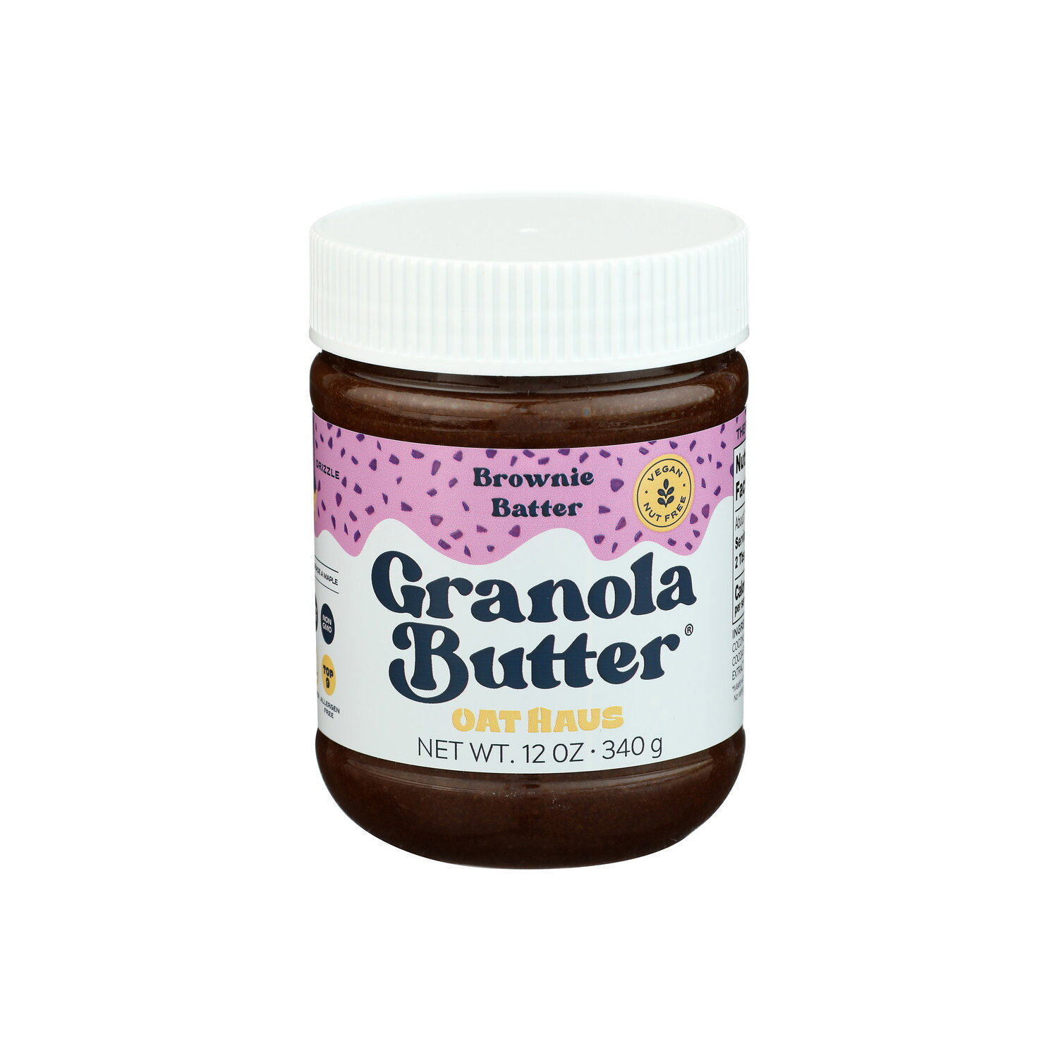 Oat Haus Brownie Batter Granola Butter - 12 Ounce Image 1 of 4