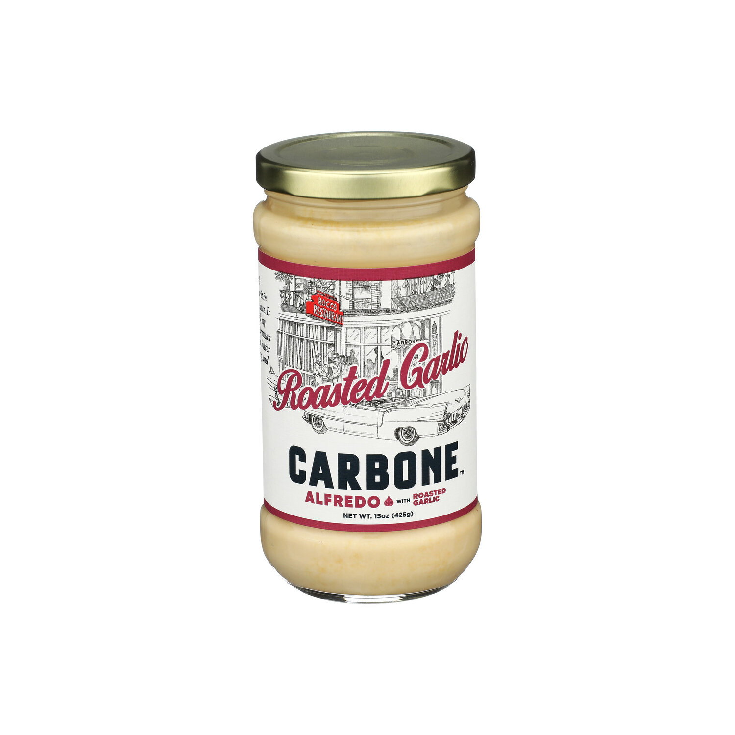Carbone Roasted Garlic Alfredo Sauce - 15 Ounce Image 1 of 4