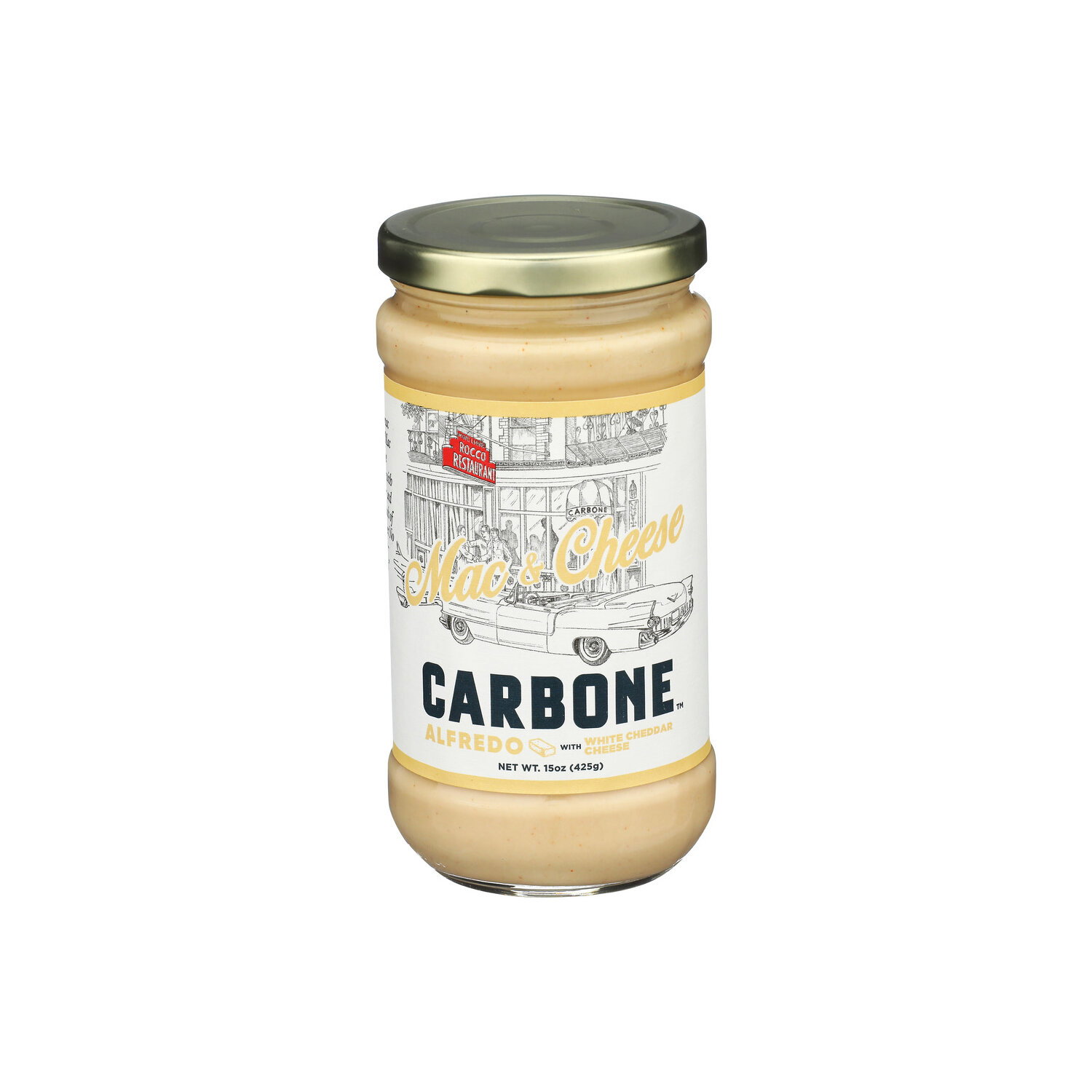 Carbone Fine Foods Mac & Cheese Alfredo Pasta Sauce - 15 Ounce Image 1 of 4