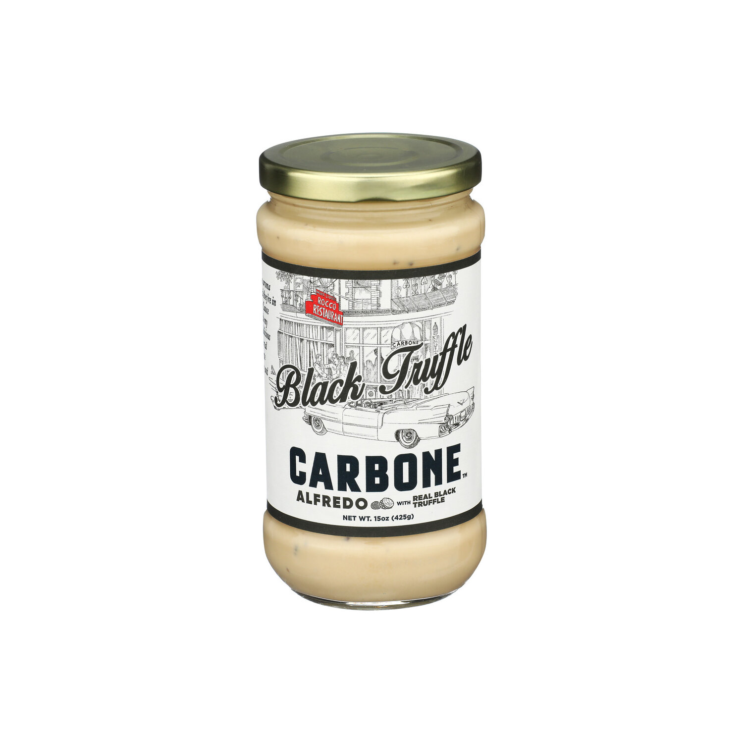 Carbone Black Truffle Alfredo Pasta Sauce - 15 Ounce Image 1 of 4