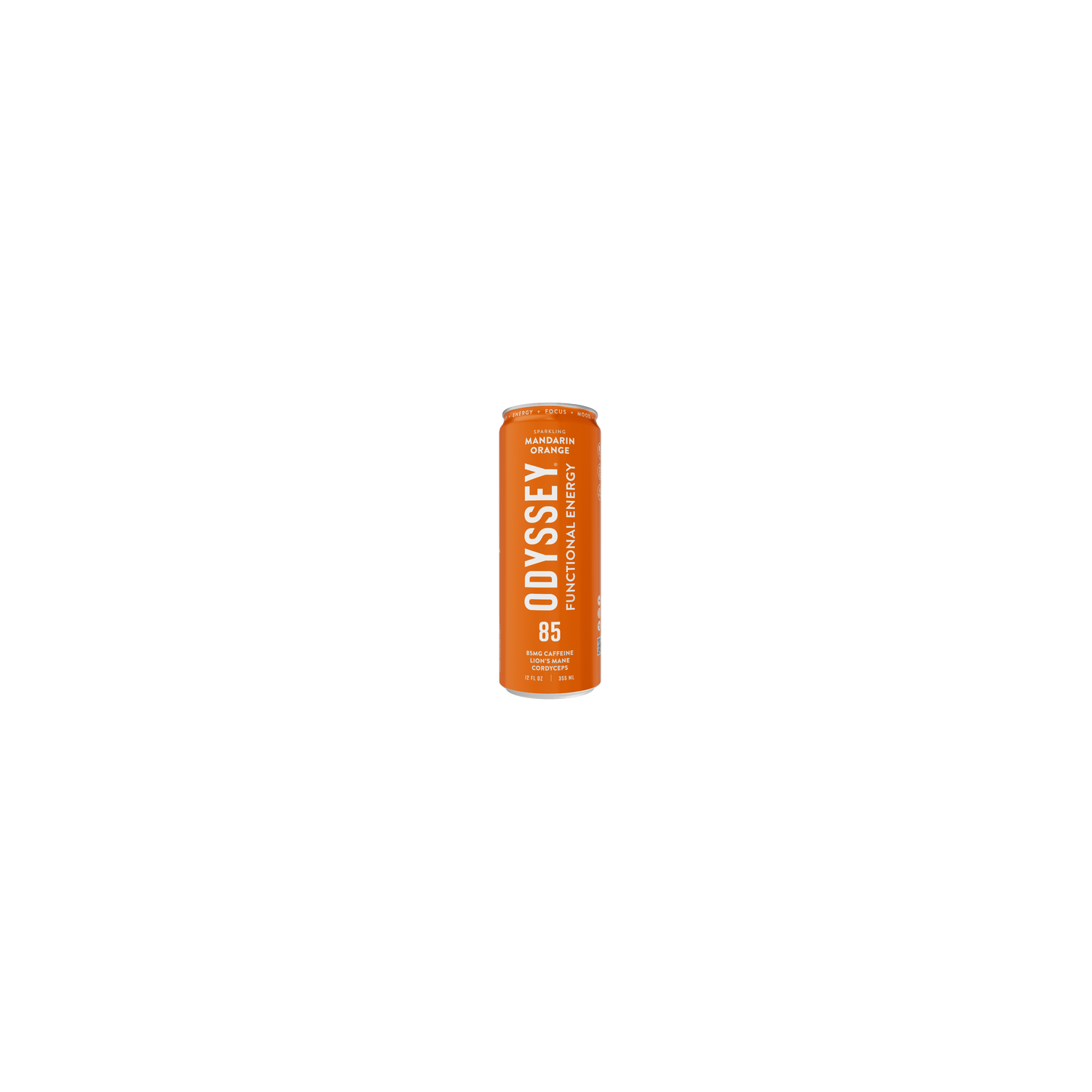 Odyssey Elixir Orange And Ginger Sparkling Energy Mandarin - 12 Fluid Ounce Image 1 of 4