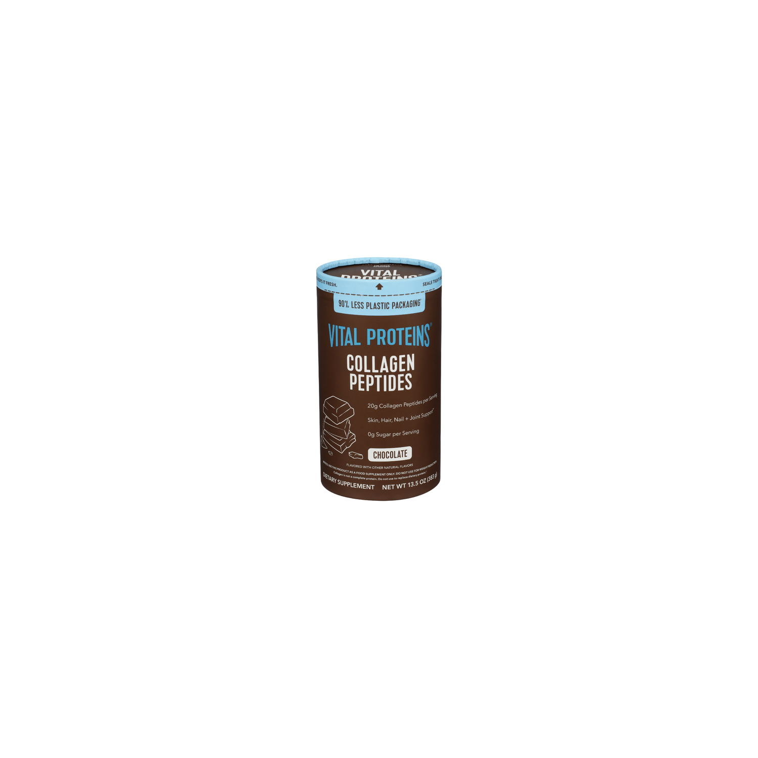 Vital Proteins Chocolate Collagen Peptides - 13.5 Ounce Image 1 of 2