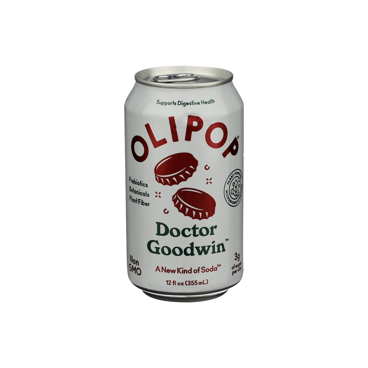 Olipop Doctor Goodwin Sparkling Soda - 12 Fluid Ounce Image 1 of 4