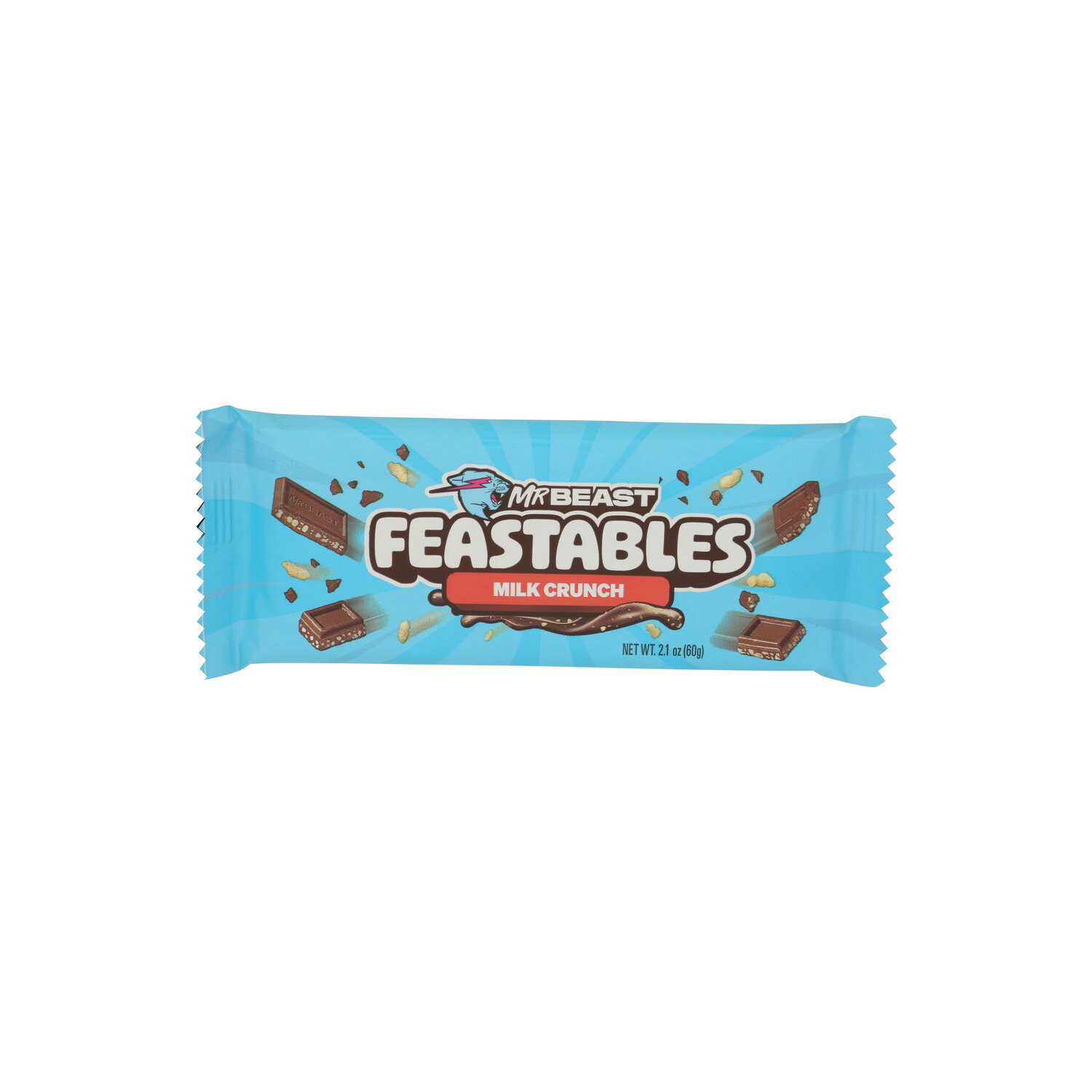 Feastables Milk Crunch Bar - 2.1 Ounce Image 1 of 4