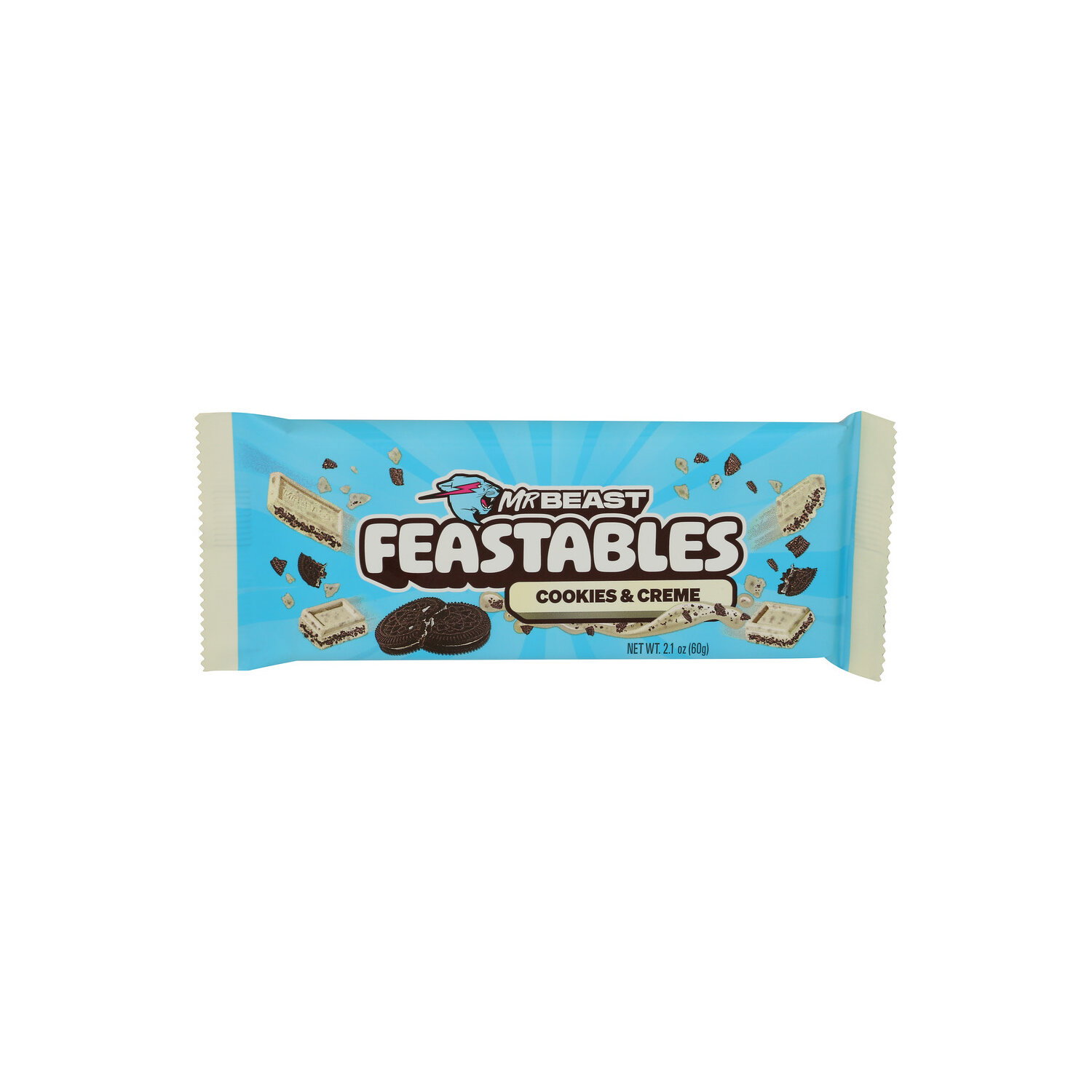 Feastables Cookies And Creme - 2.1 Ounce Image 1 of 4