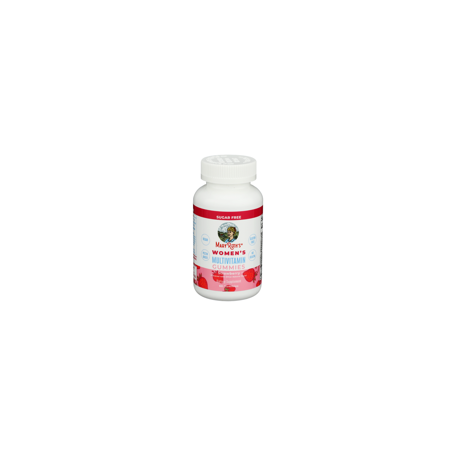 MARYRUTH's Strawberry Womens Multivitamin Gummies - 60 Count Image 1 of 2