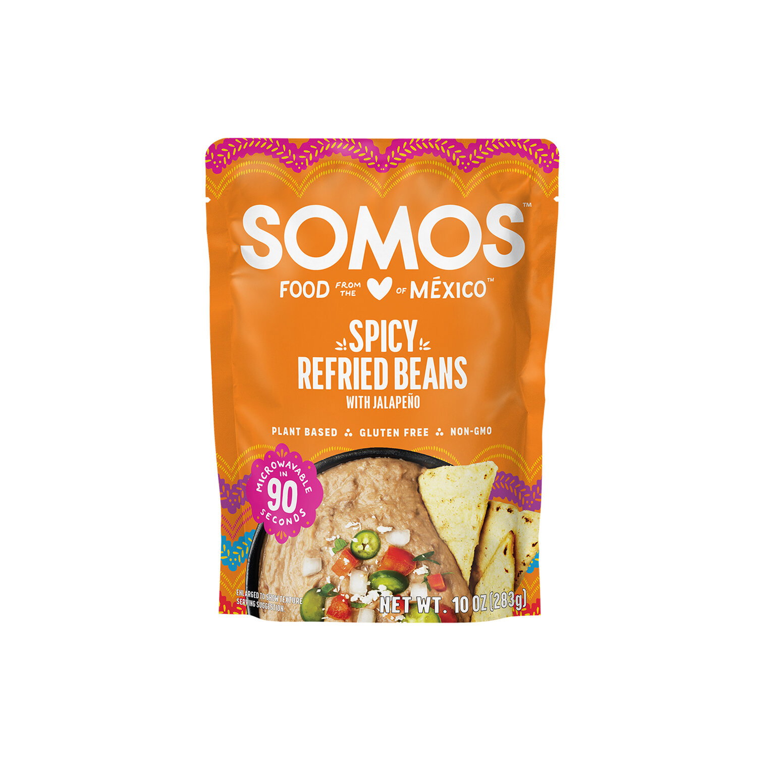 Somos Spicy Refried Beans - 10 Ounce Image 1 of 4