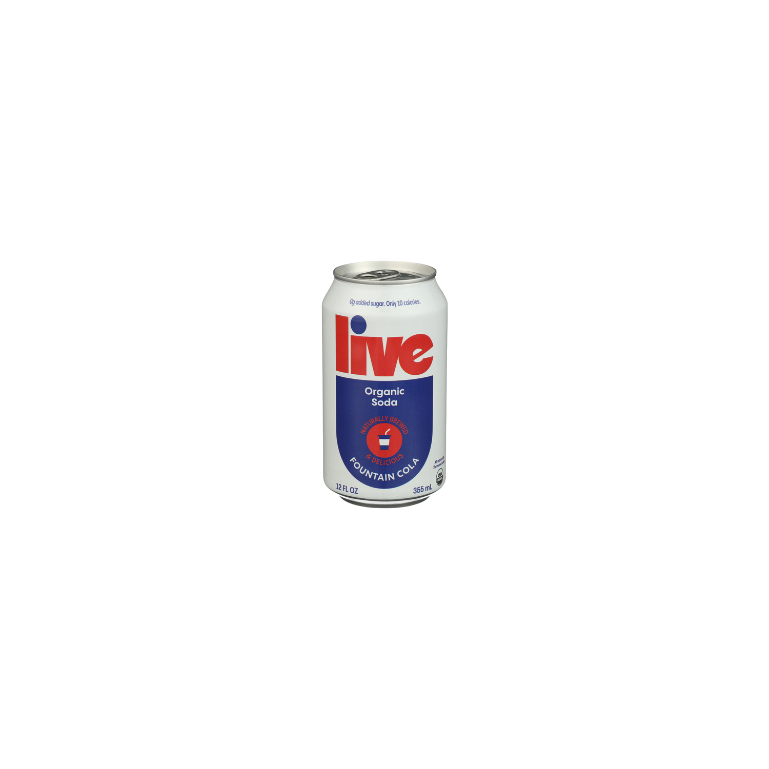 Live Soda Fountain Cola - 12 Fluid Ounce Image 1 of 4