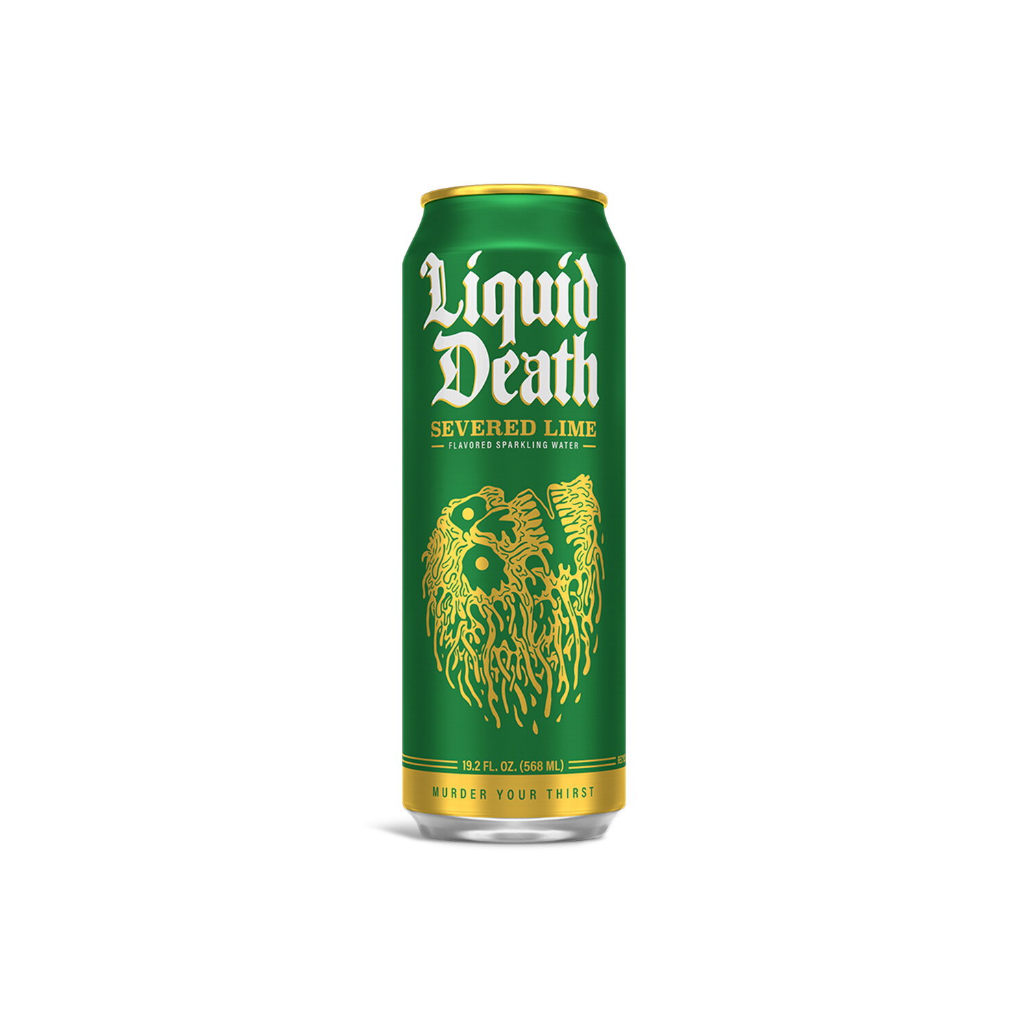 Liquid Death Lime Flavored Sparkling Water Severed - 19.2 Fluid Ounce Image 1 of 4