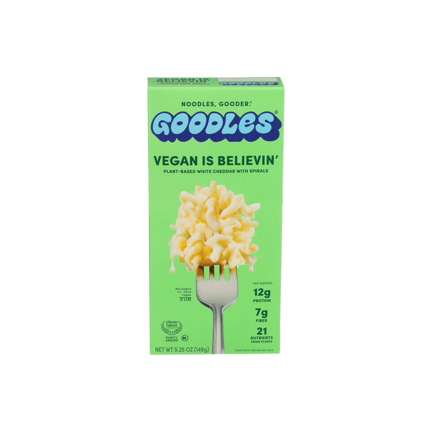 Goodles Vegan Is Believin Mac & Cheese - 5.25 Ounce Image 1 of 4