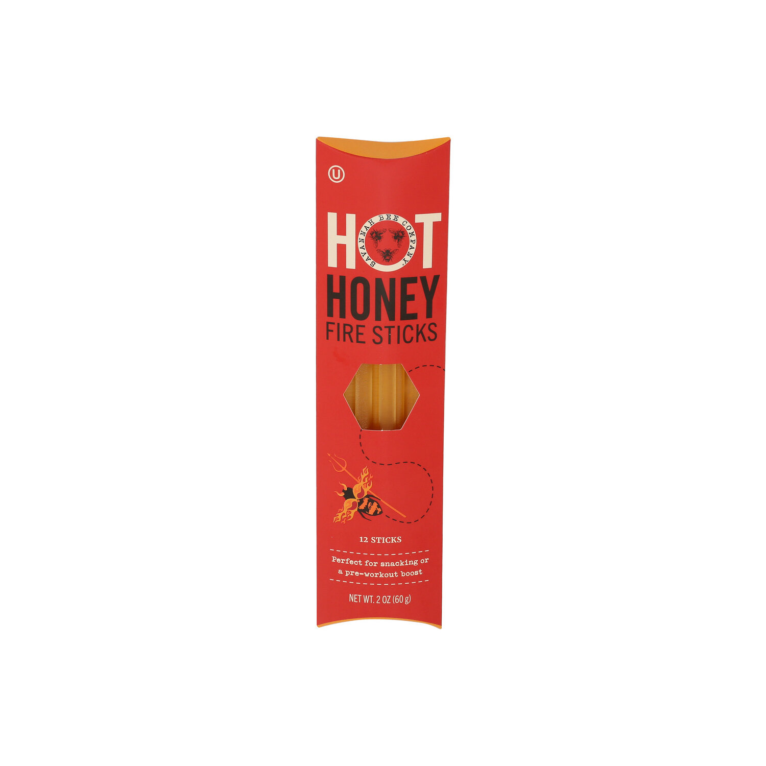 Savannah Bee Company Hot Honey Firesticks - 0.167 Ounce - 12 Count Image 1 of 4
