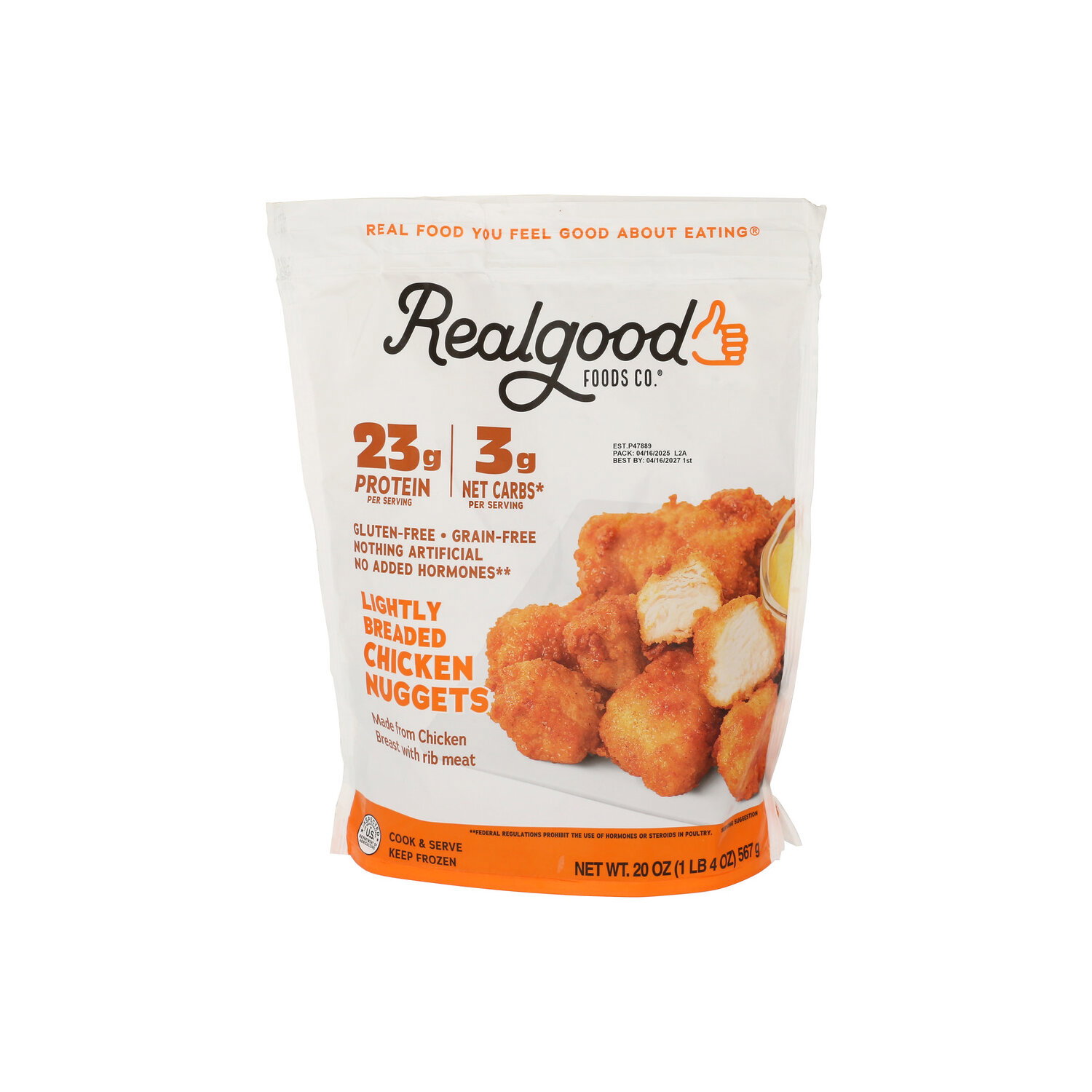 Real Good Foods CO. Low Carb Chicken Nuggets - 20 Ounce - Brookshire's