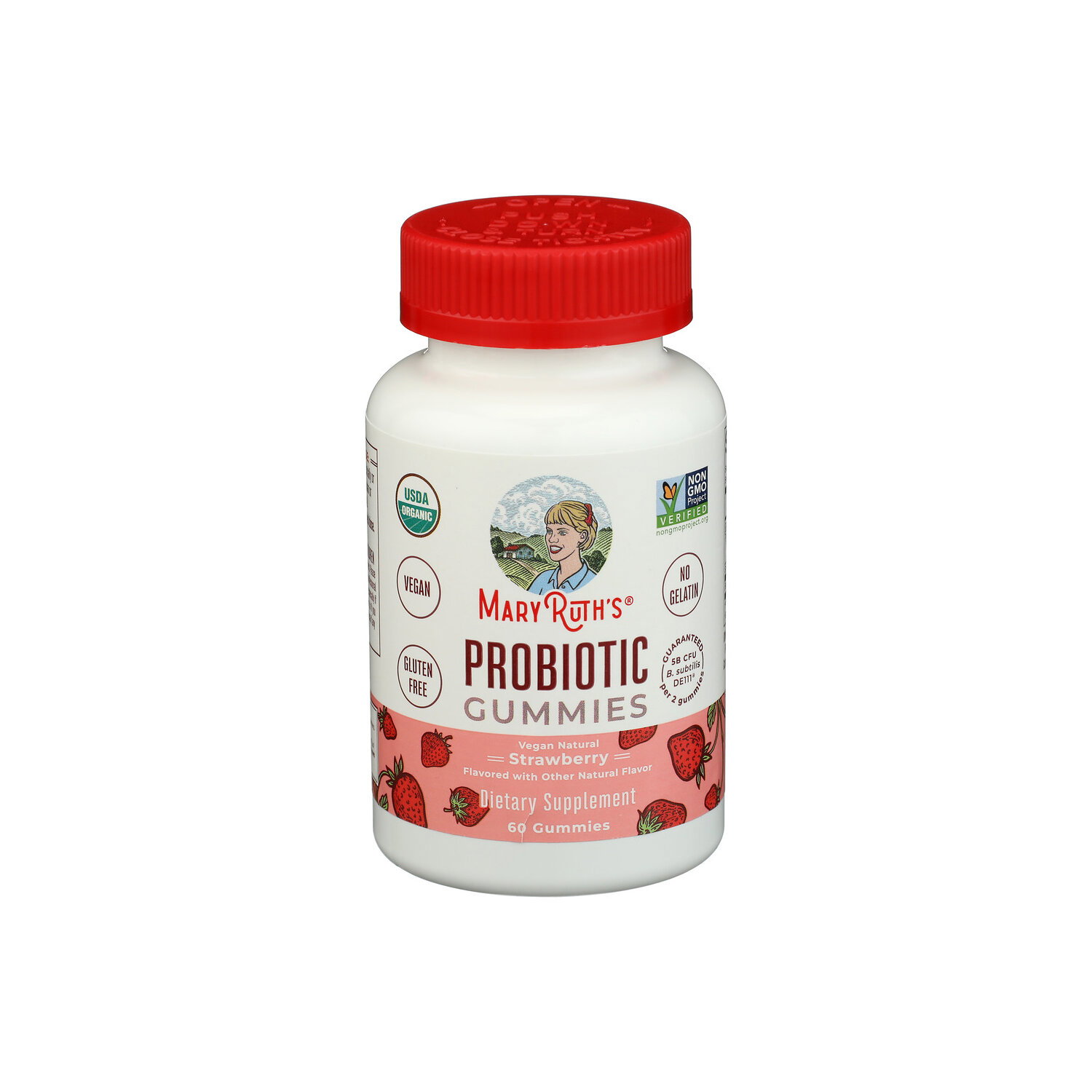 MaryRuth's Organic Probiotic Gummies - 60 Count Image 1 of 2