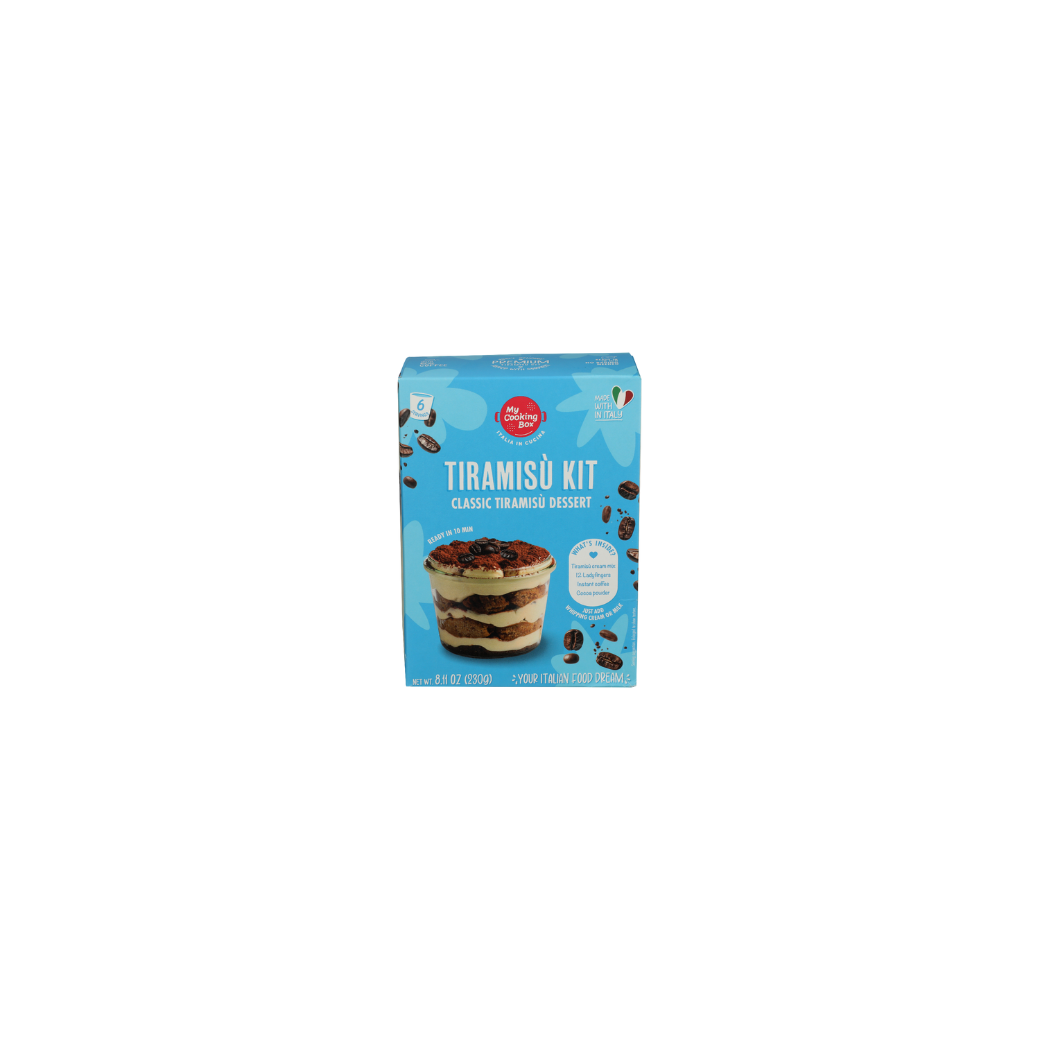 My Cooking Box Tiramisu' Kit Classic Tiramisu Dessert - 8.11 Ounce Image 1 of 4