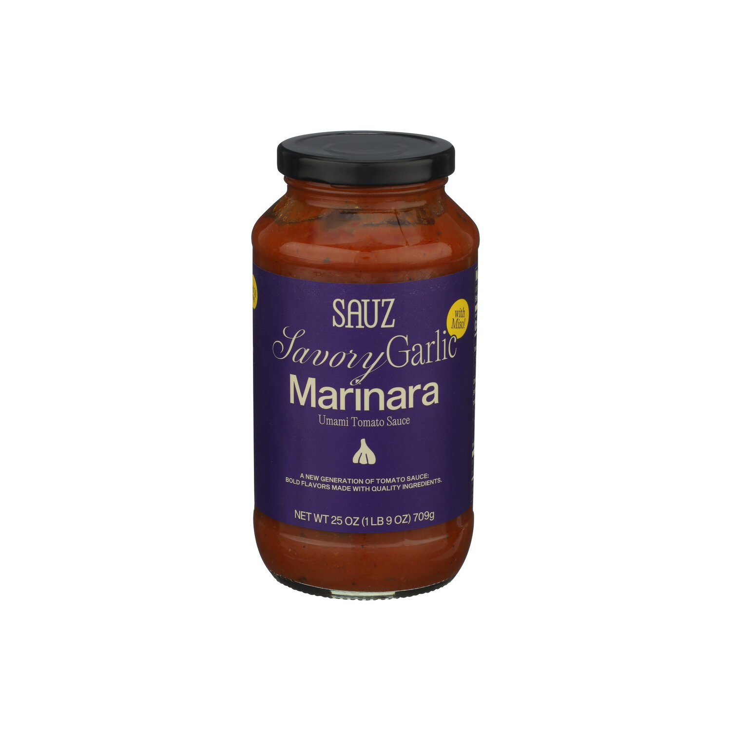 Sauz Miso Garlic Marinara Pasta Sauce - 25 Ounce Image 1 of 4