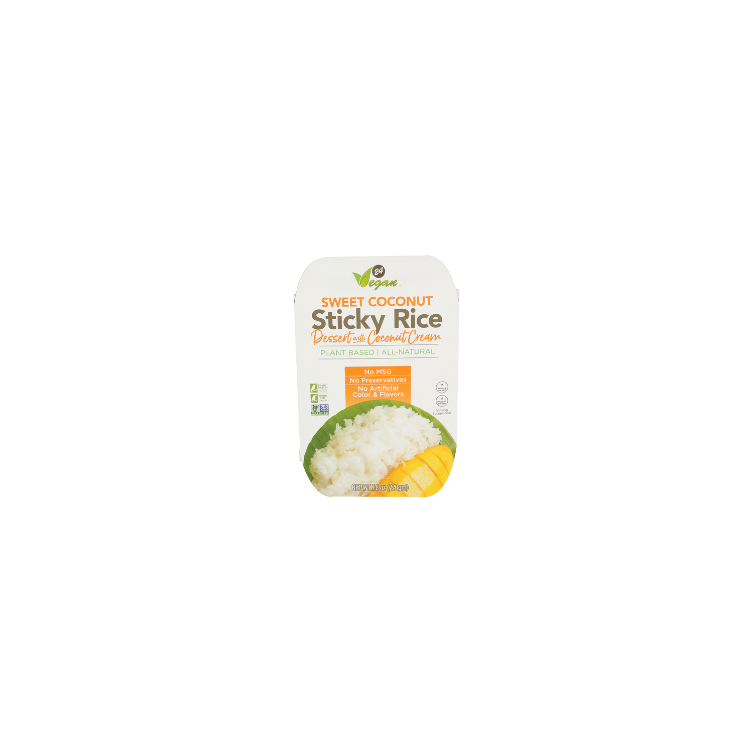 24VEGAN Coconut Ground Rice Sticky Swt - 7.8 Ounce Image 1 of 4