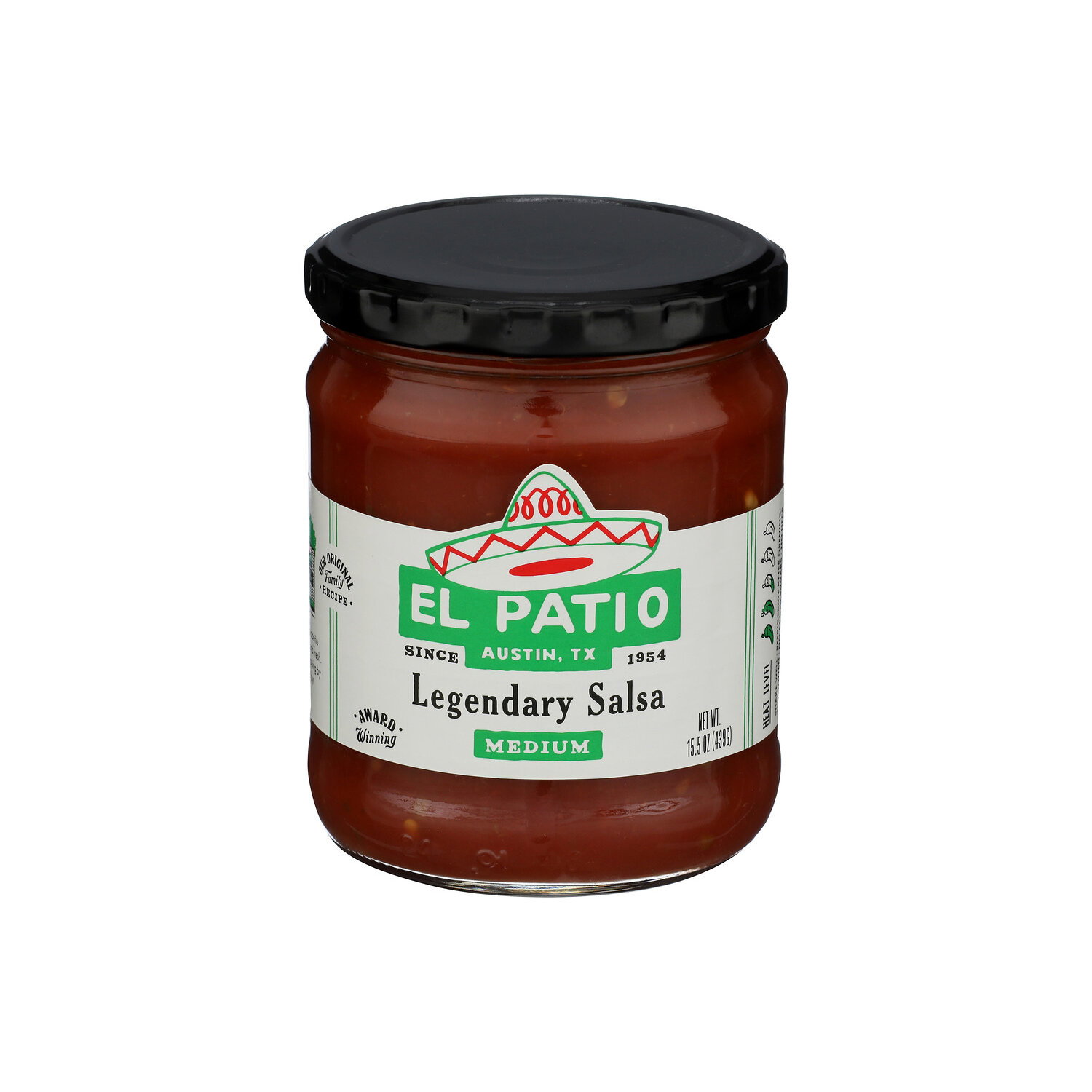 El Patio Salsa Red Medium - 15.5 Ounce Image 1 of 4