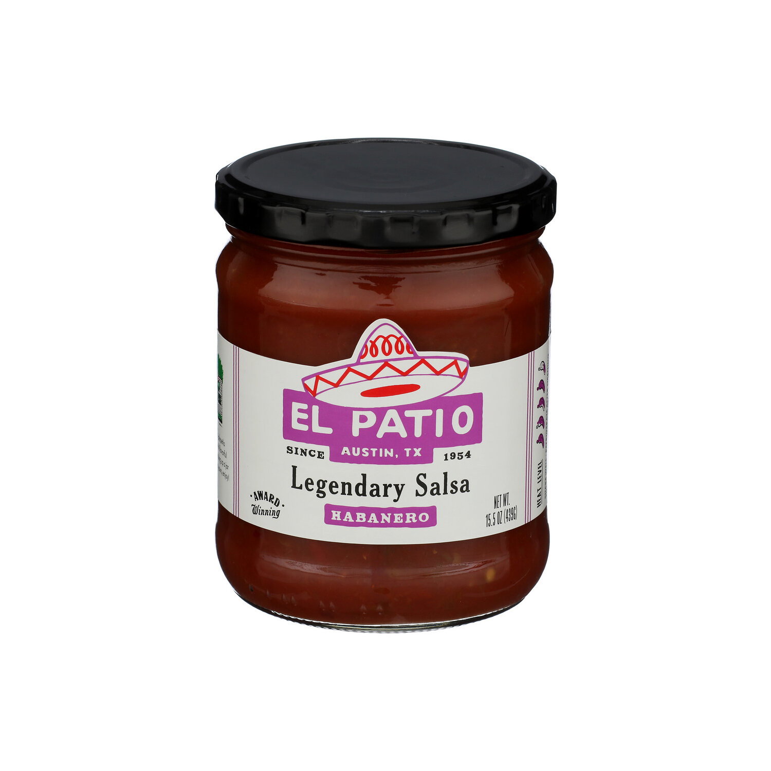 El Patio Salsa Red Habanero - 15.5 Ounce Image 1 of 4