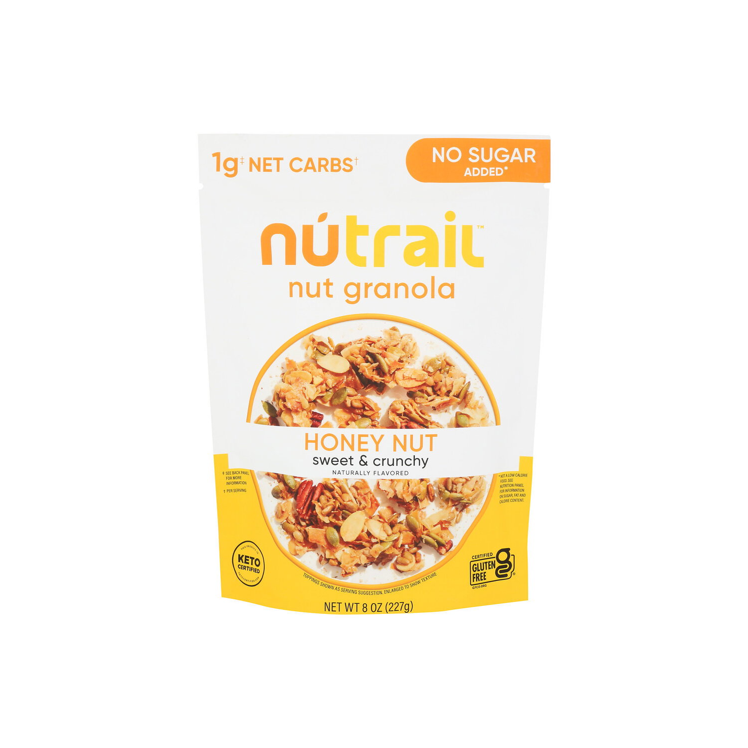 Nutrail Honey Nut Granola Keto - 8 Ounce Image 1 of 4